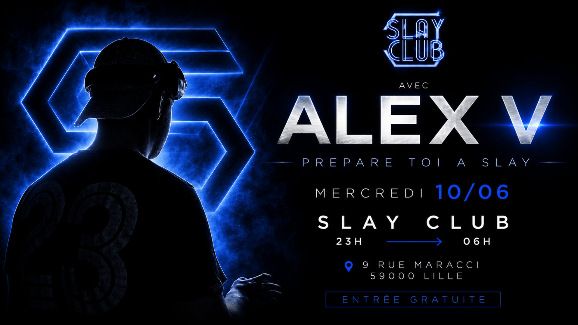 Slay Club : Dj Alex V 10/06