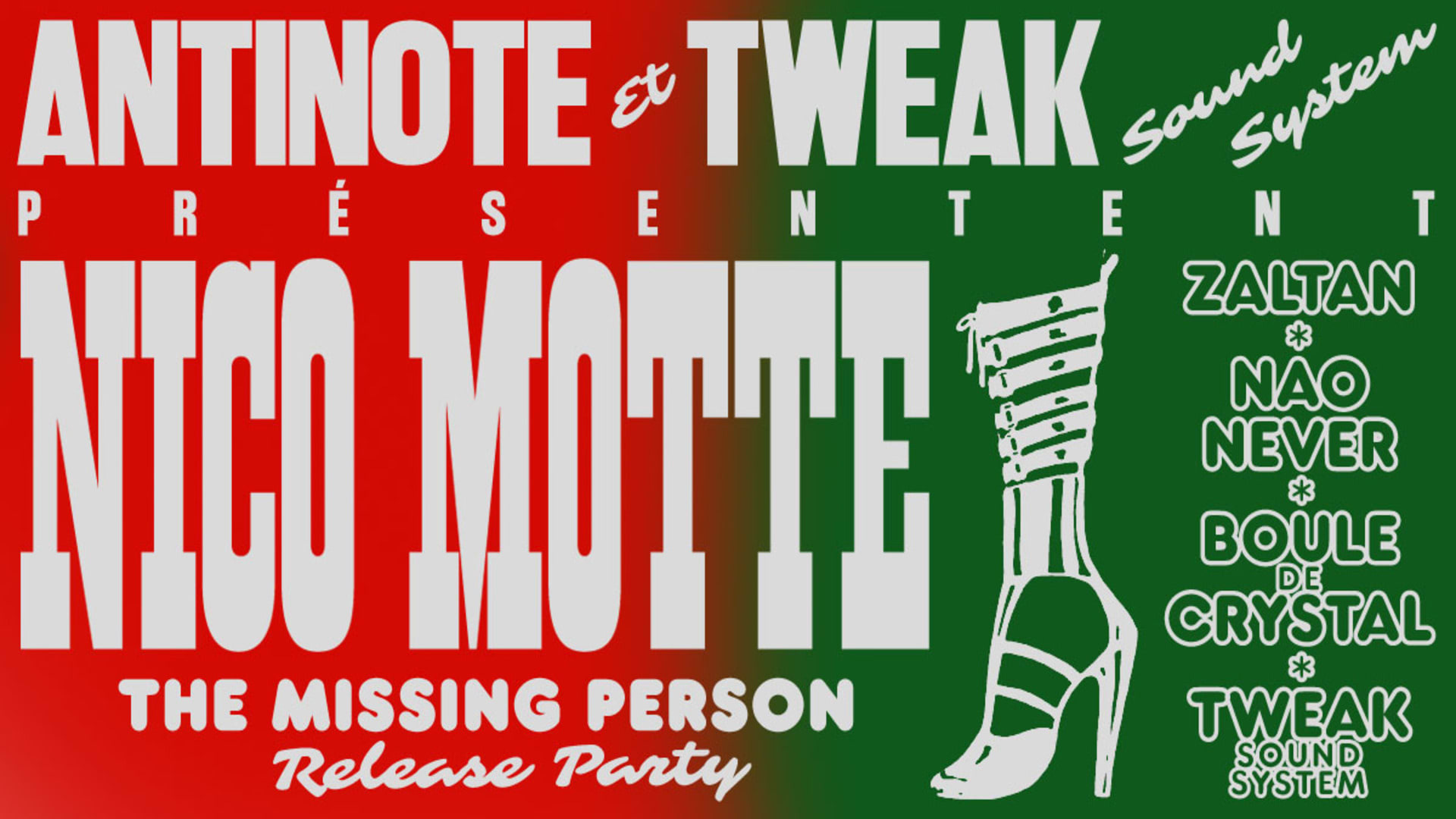 Antinote X Tweak Soundsystem