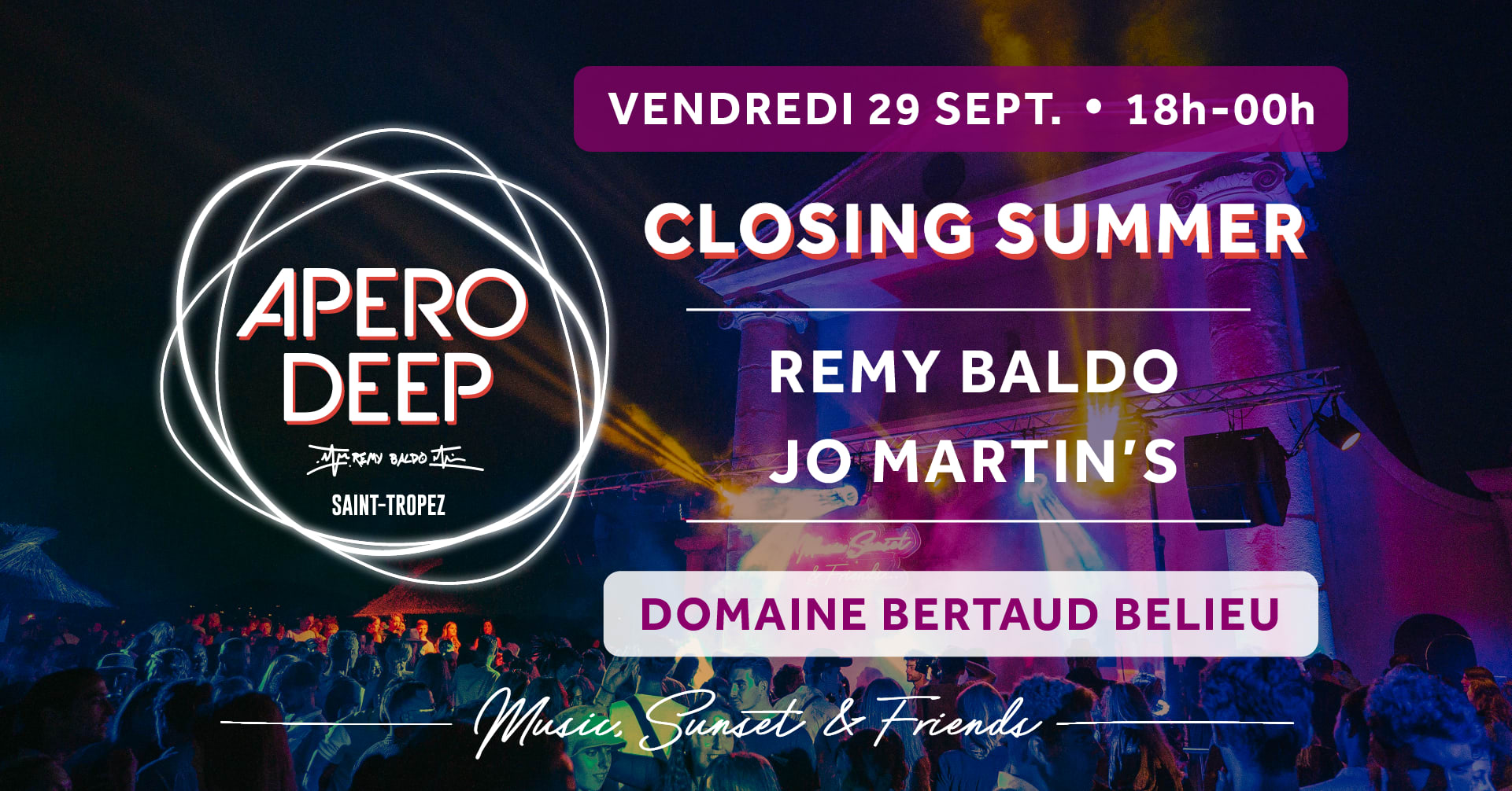 Apéro Deep Summer 2023
