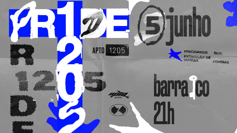 Apto1205 - Pride (Vendas Abertas Sexta, 8/5, Às 18h)