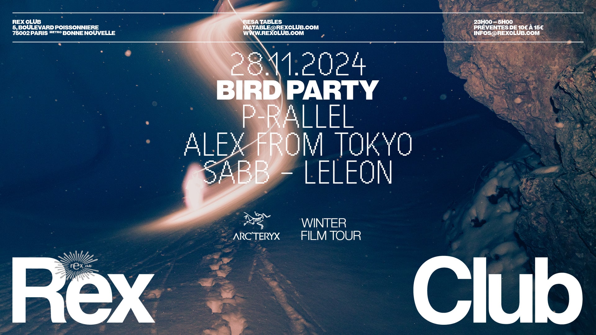 Bird Party: P-Rallel, Alex From Tokyo, Sabb, Leleon