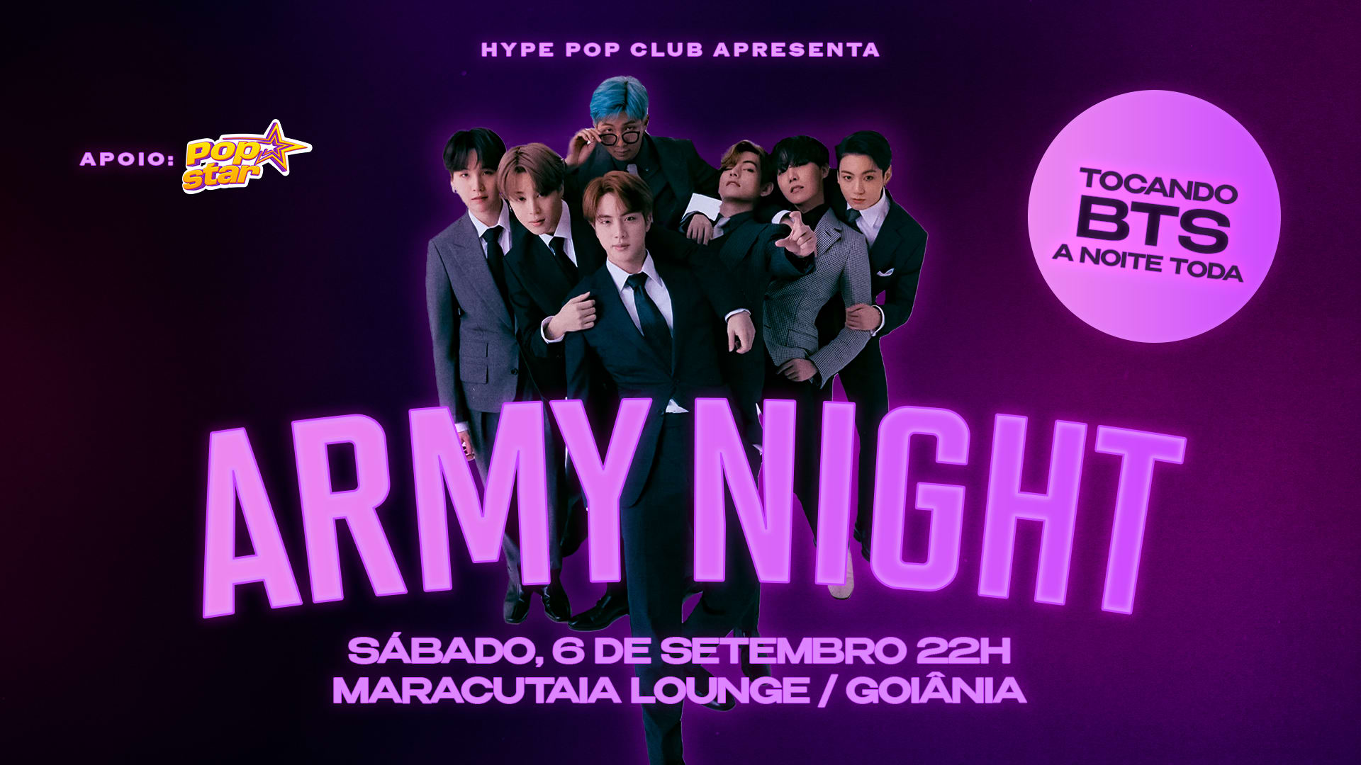 Bts Army Night Em Goiânia