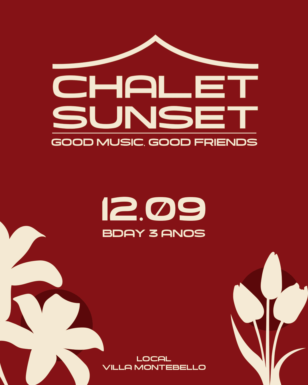 Chalet Sunset 3 Anos