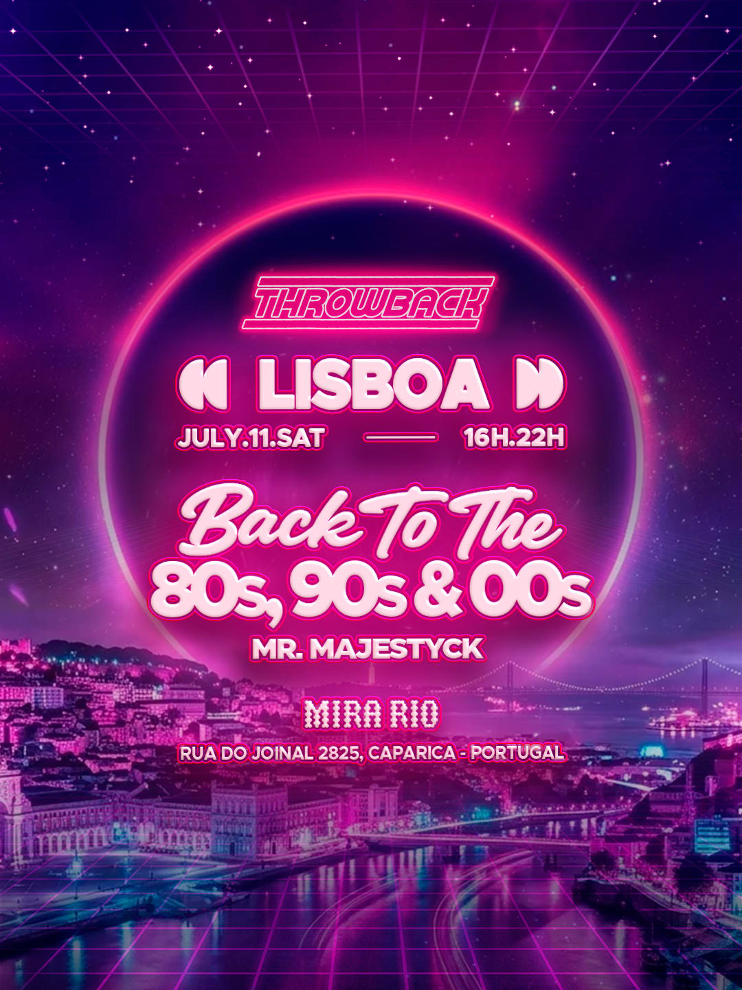 Throwback Lisboa - Back To 80s, 90s & 00s At Quinta Mira Rio