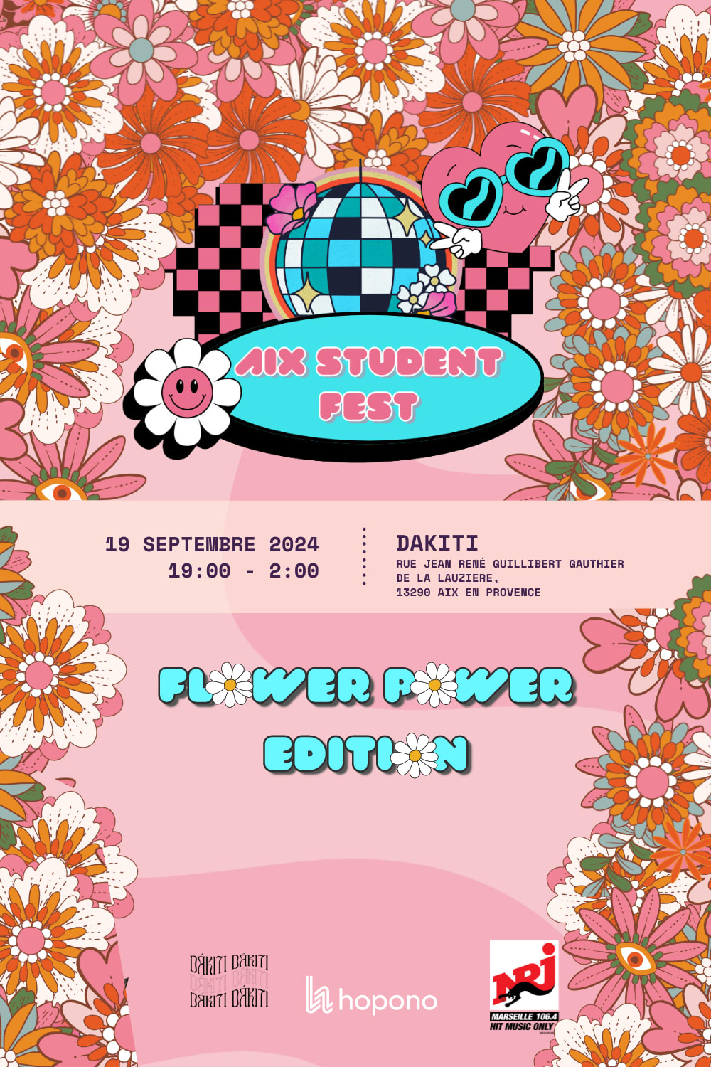 Aix Student Fest - Flower Power Edition