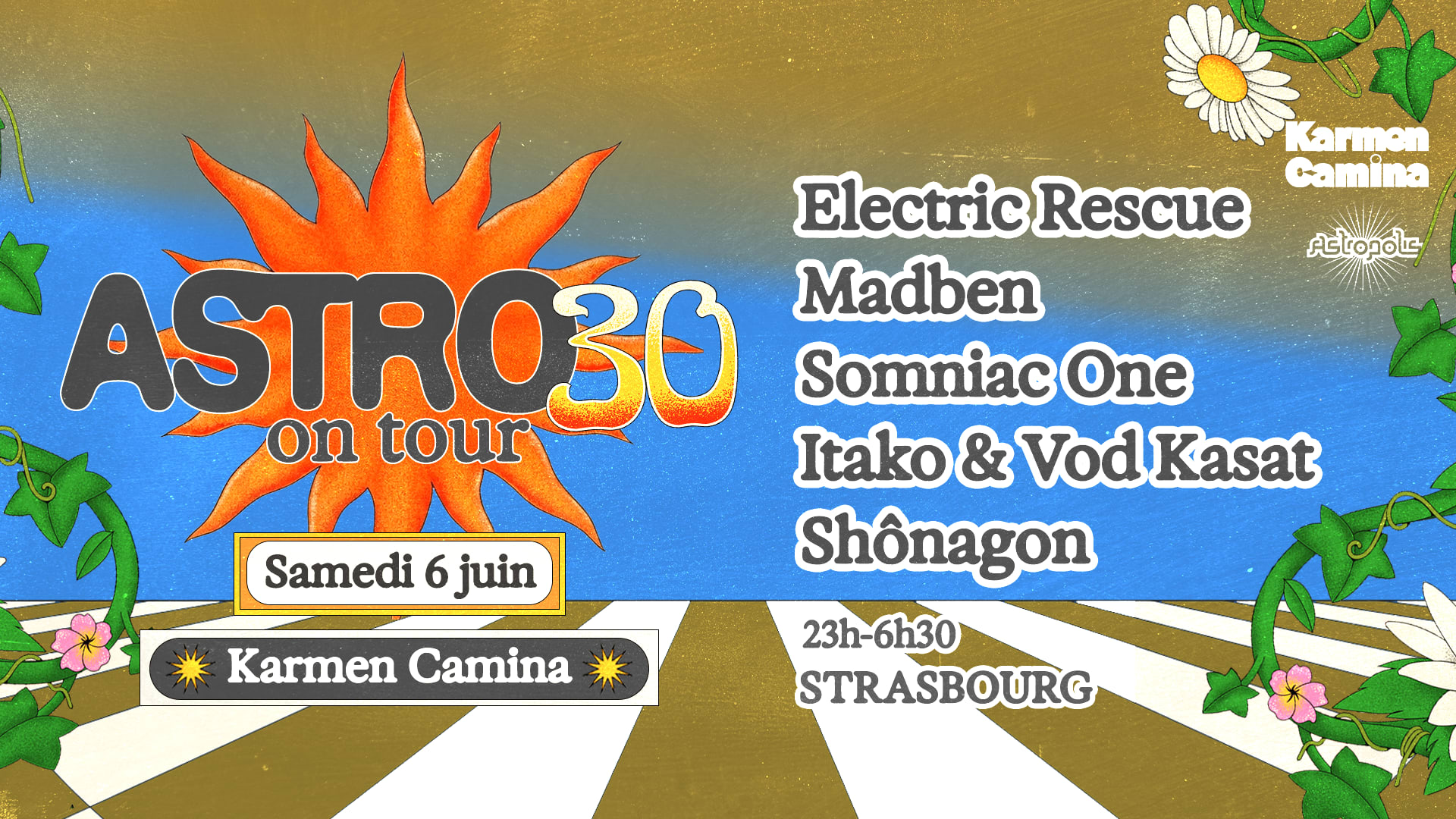 Klub Camina X Astropolis 30 [Somniac One, Madben &+]