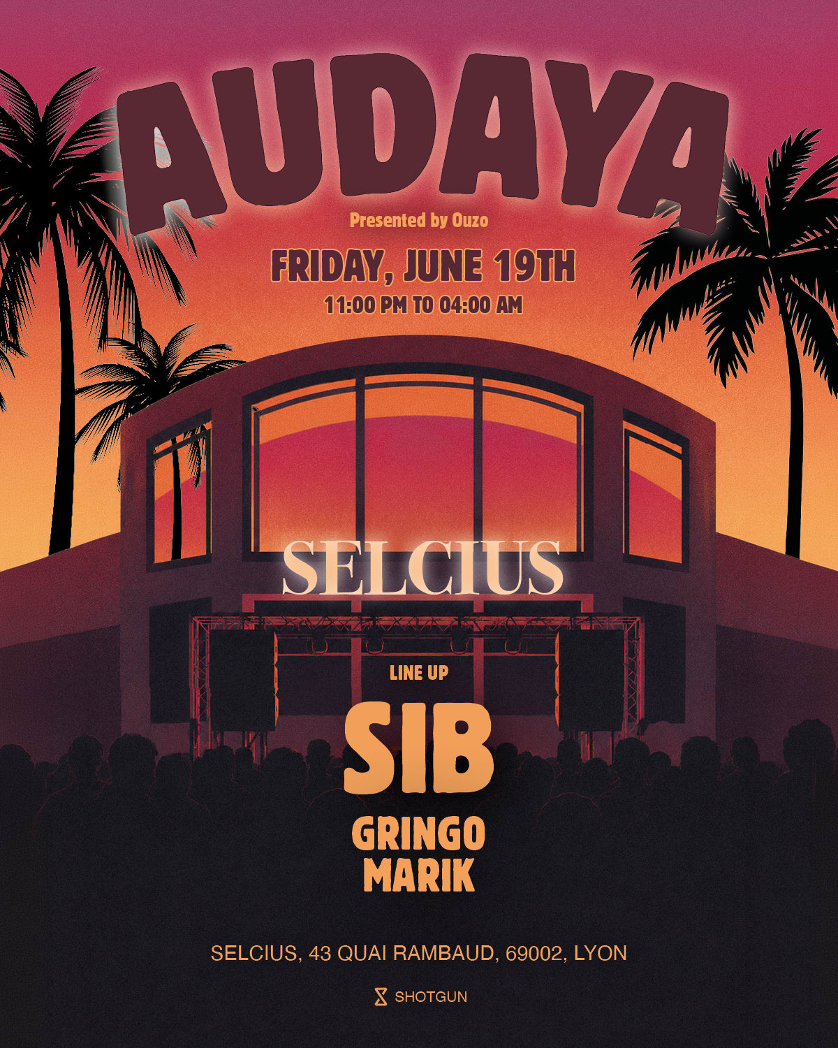 Audaya - Sib, Marik & Gringo