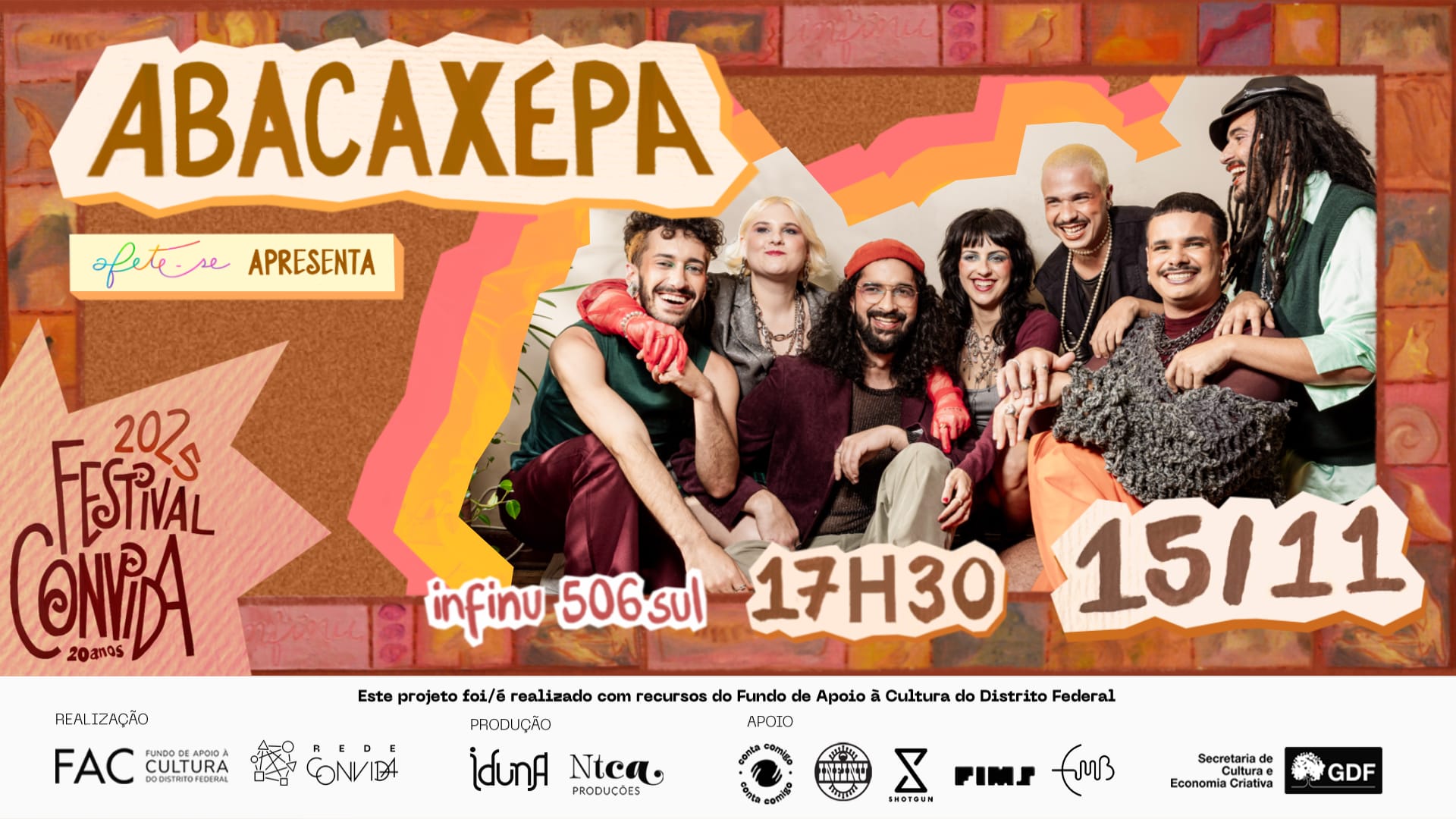 Festival Convida E Afete-Se Apresentam Abacaxepa