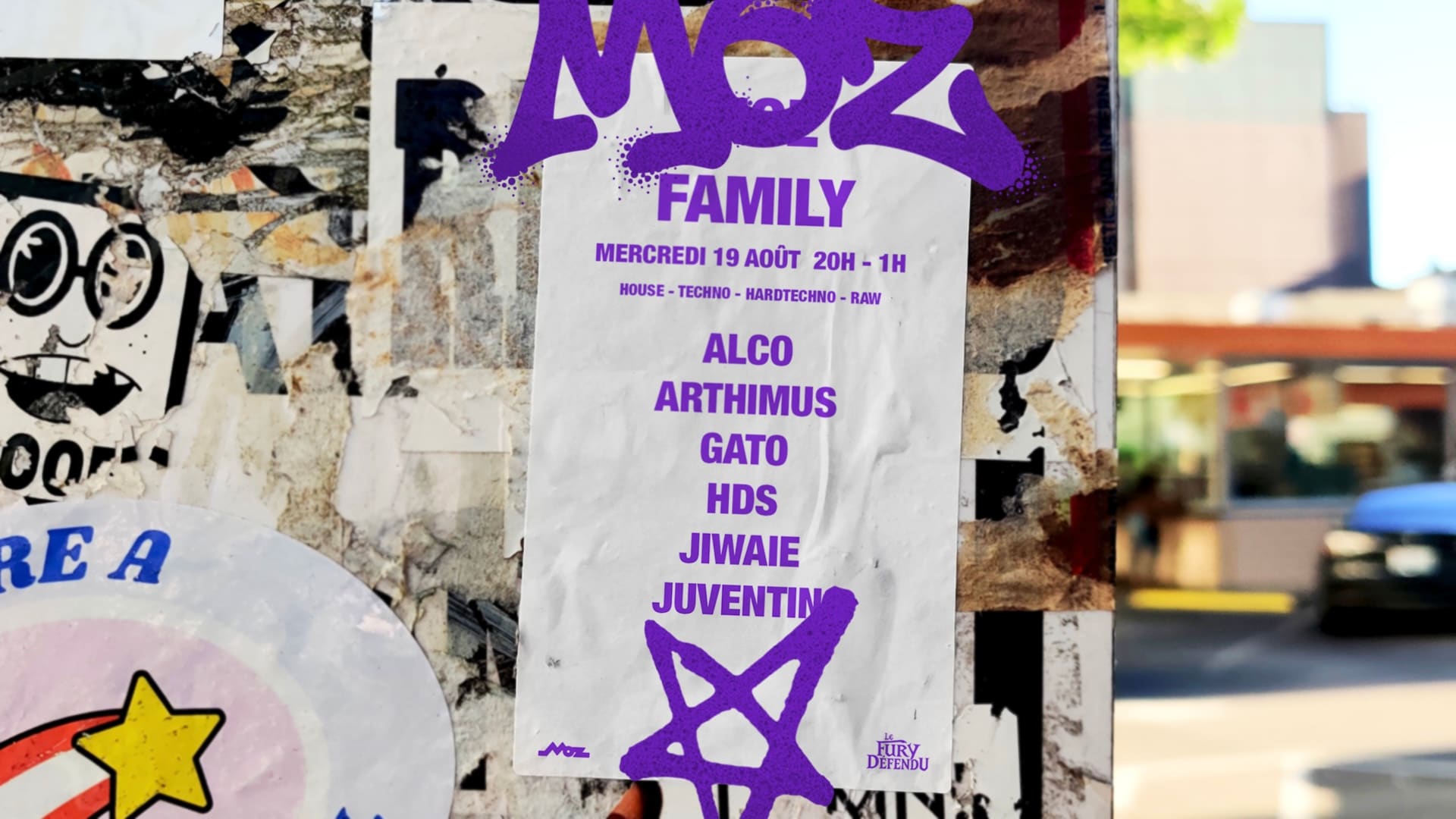 Moz Family // Le Fury Défendu