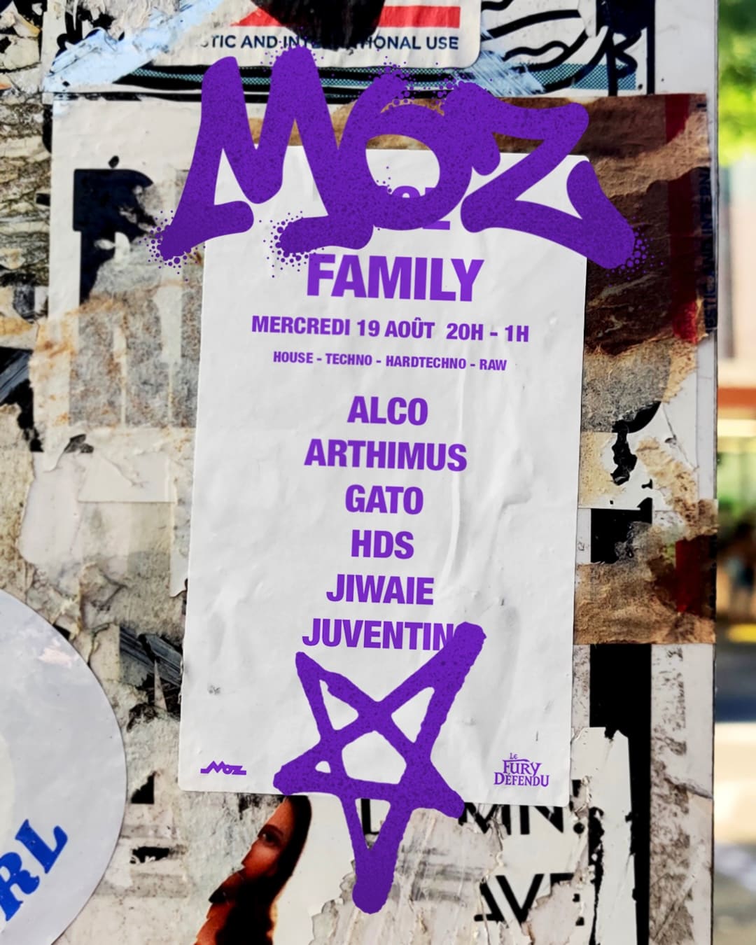 Moz Family // Le Fury Défendu