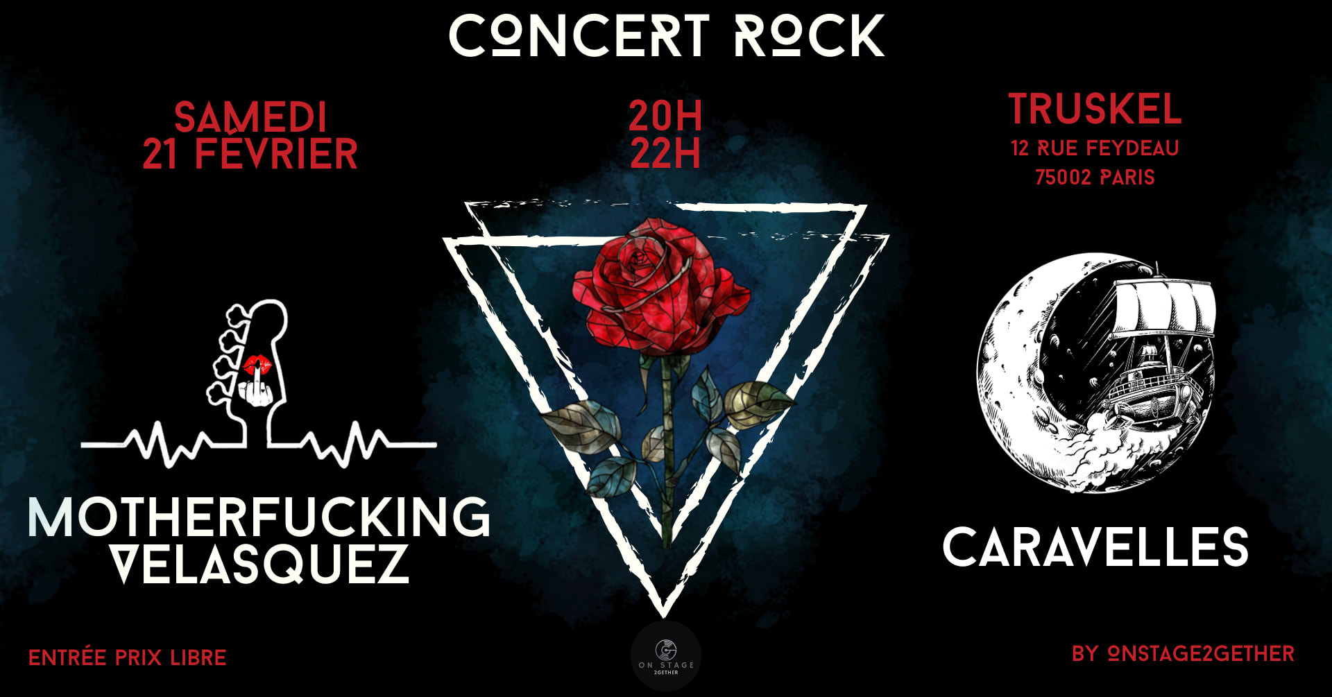 Concert Rock - Motherfucking Velasquez X Caravelles