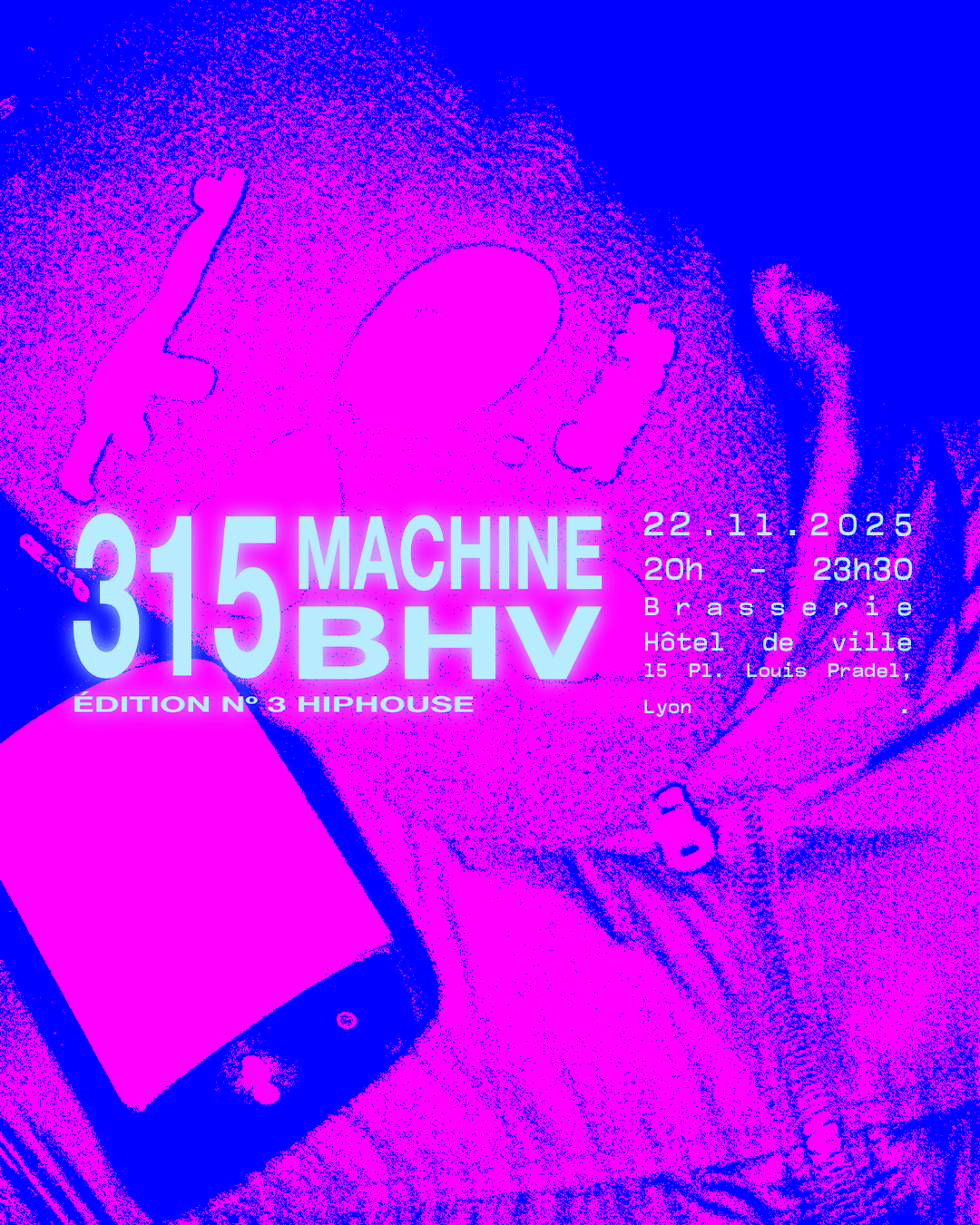 315 Machine X Bhv Édition 3 : Hiphouse