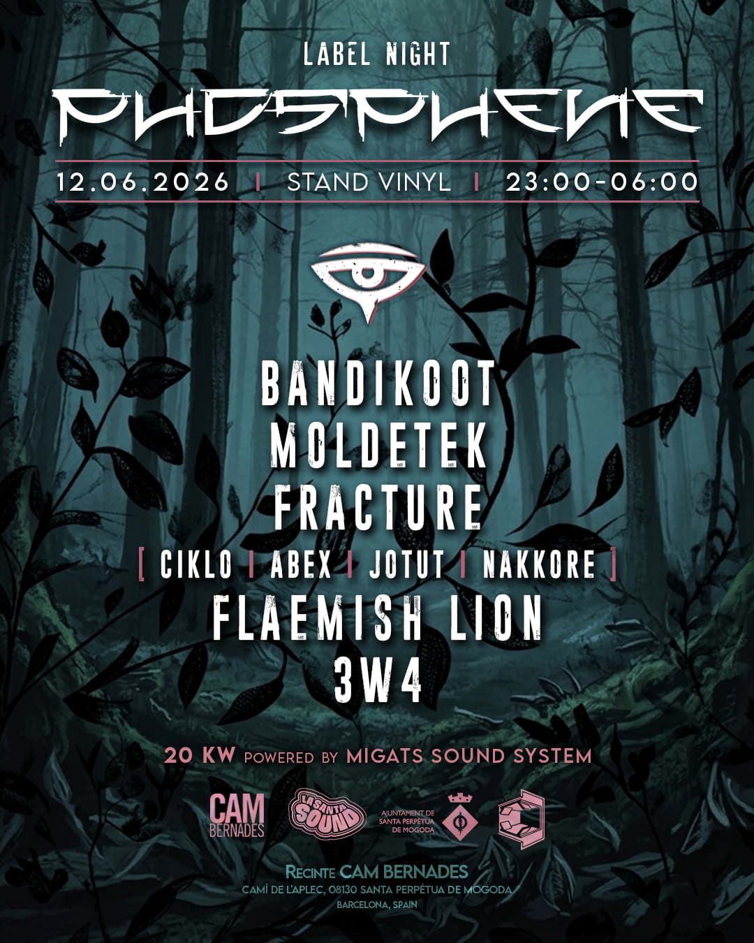 Phosphene Label Night | Cam Bernades
