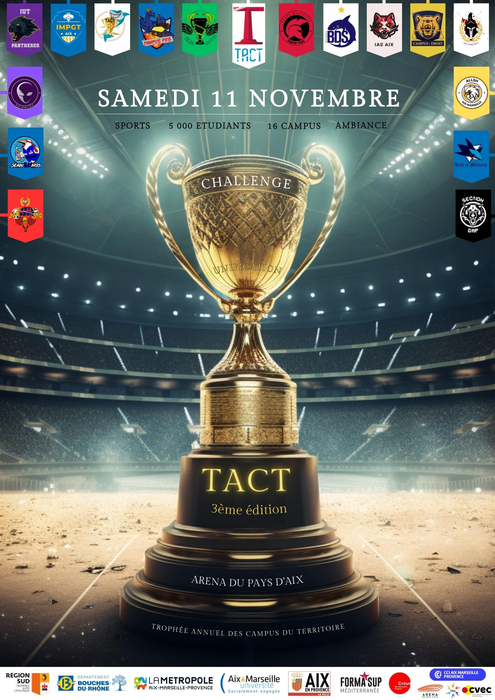 Tact - Trophée Annuel Des Campus Du Territoire - 2023