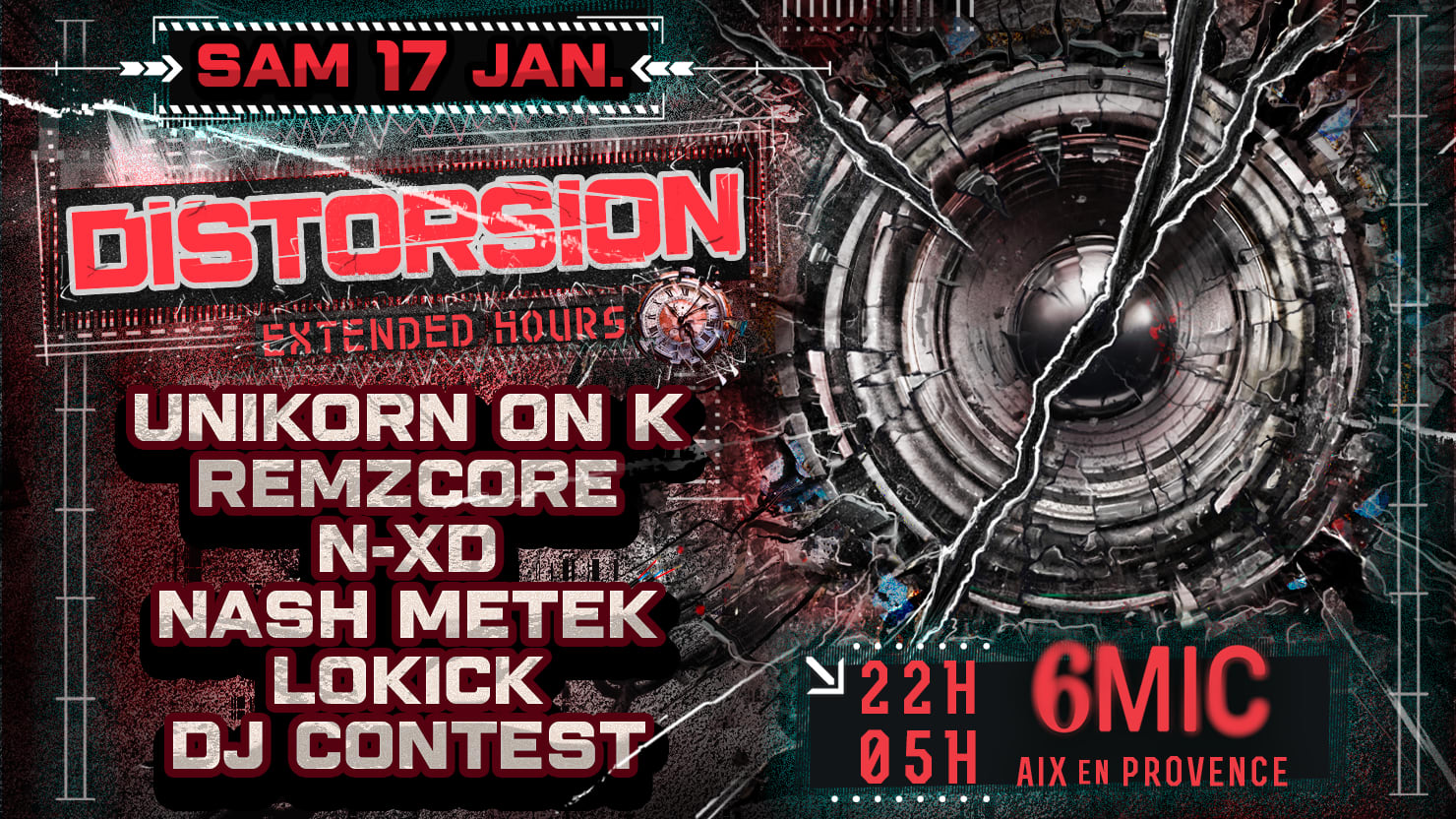 Distorsion W/ Unicorn On K, Remzcore, N-Xd & More