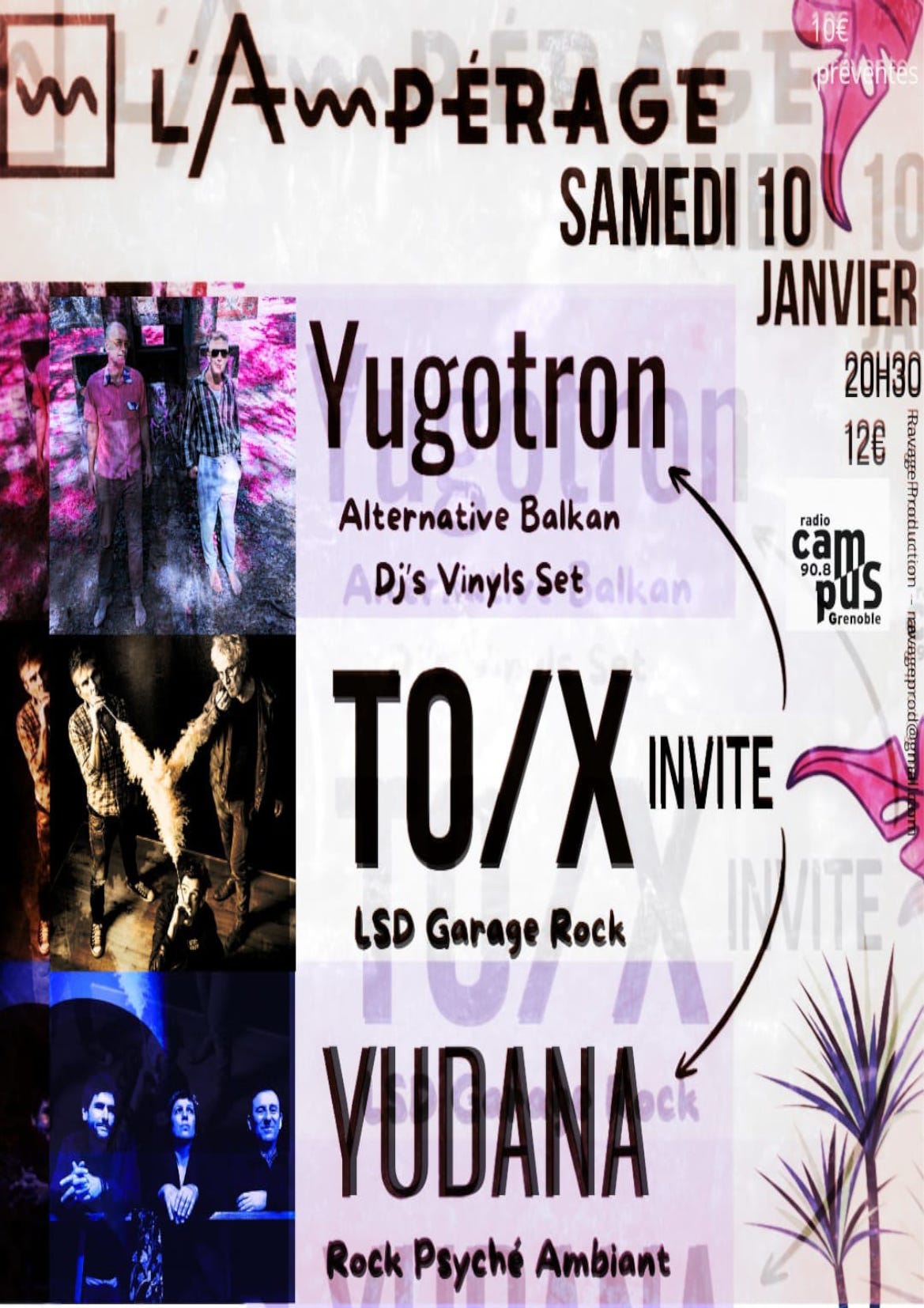To/X Invite Yudana / Yugotron