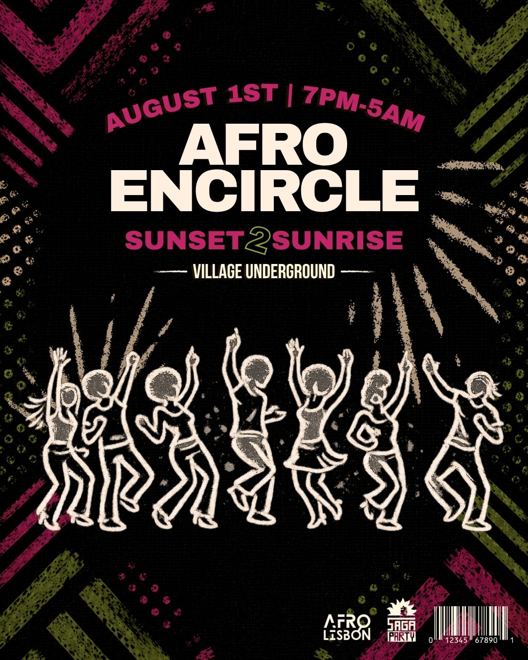 Afro Encircle - Sunset 2 Sunrise