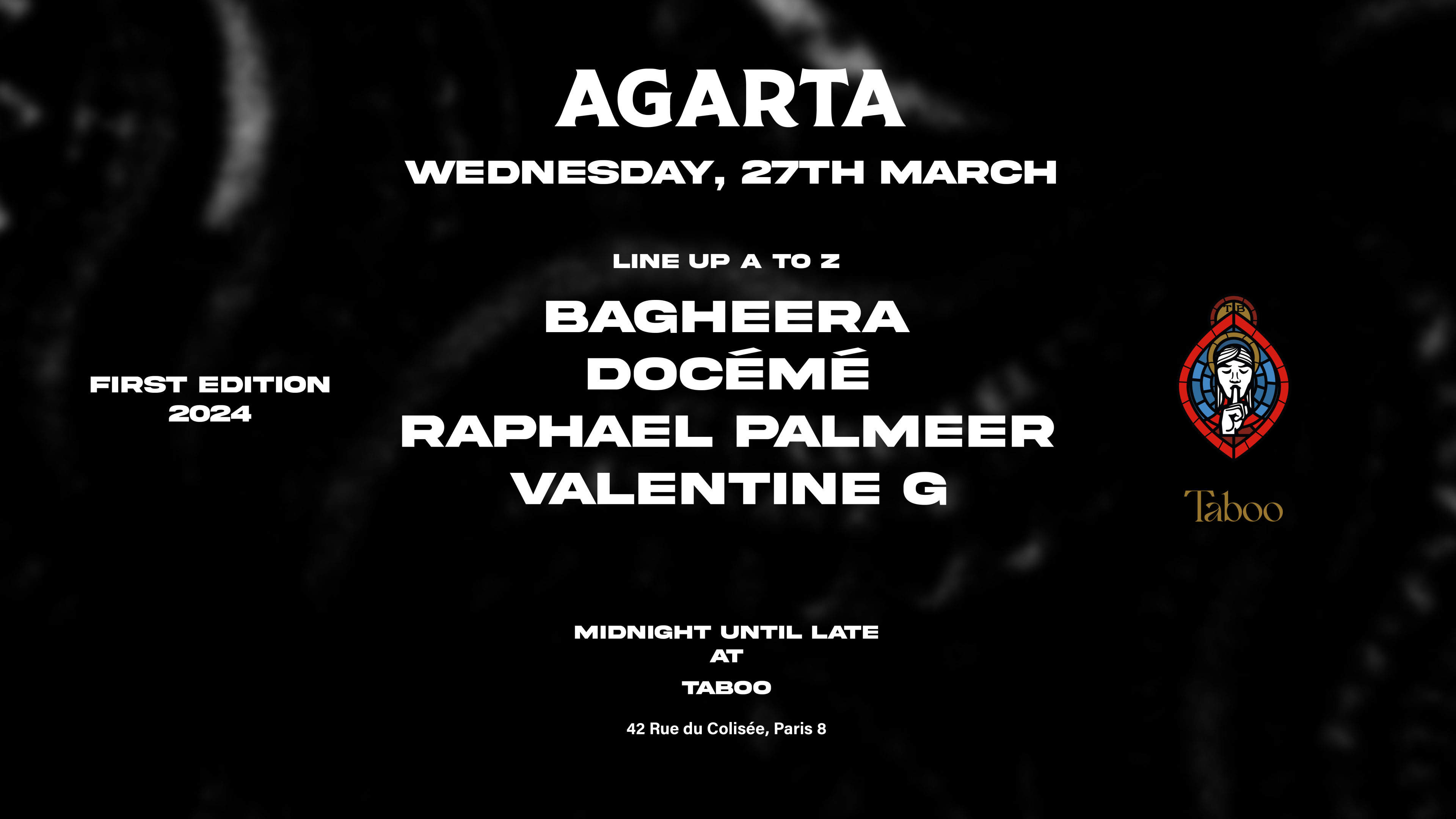 Agarta First Edition X Taboo