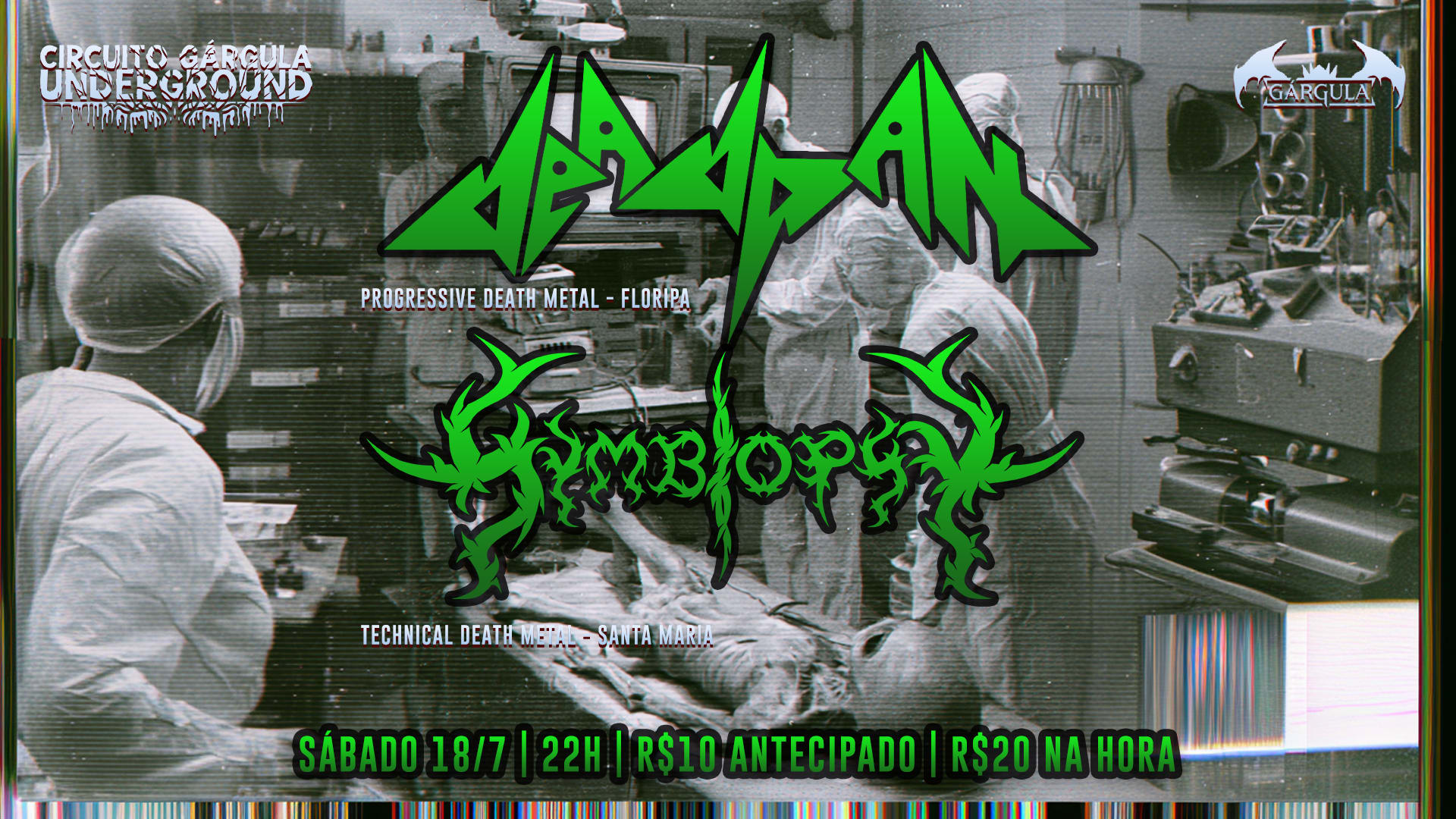 Circuito Gárgula Underground - Deadpan E Symbiopsy