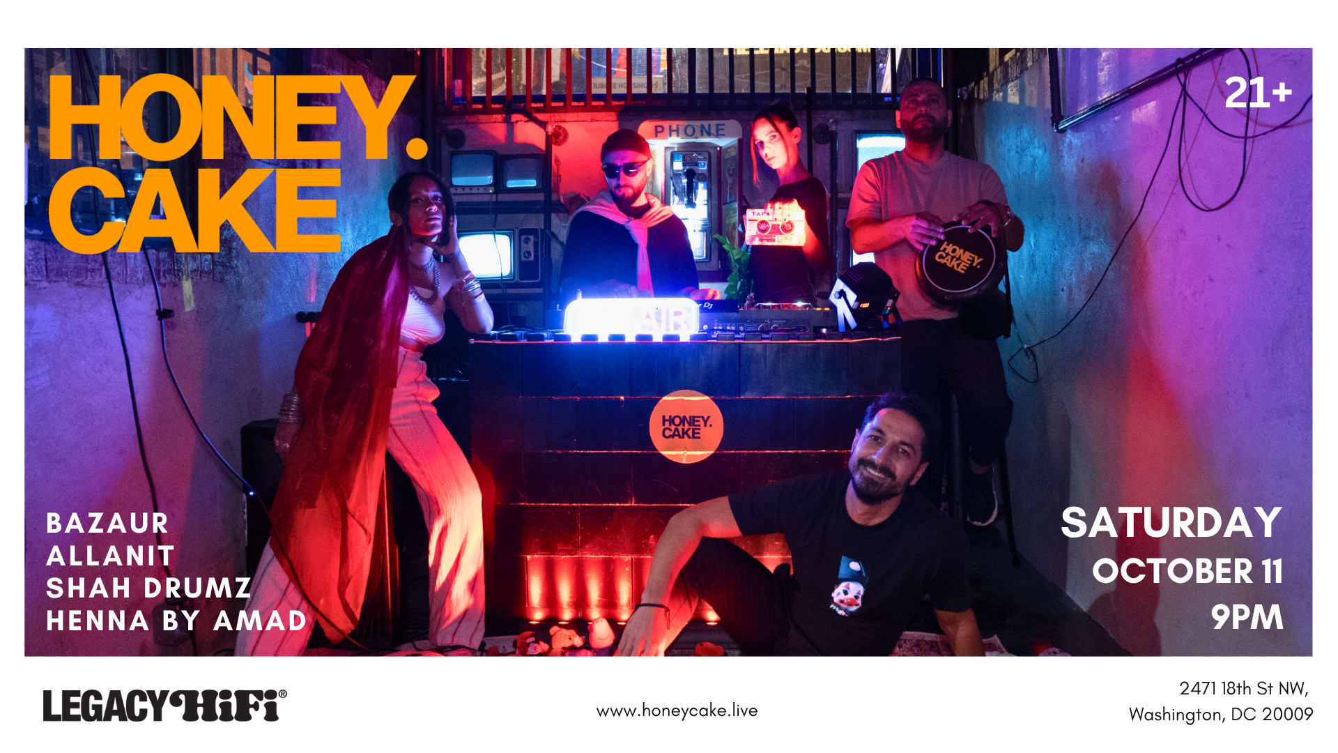 Honey Cake: A Night In Adams Morgan, DC