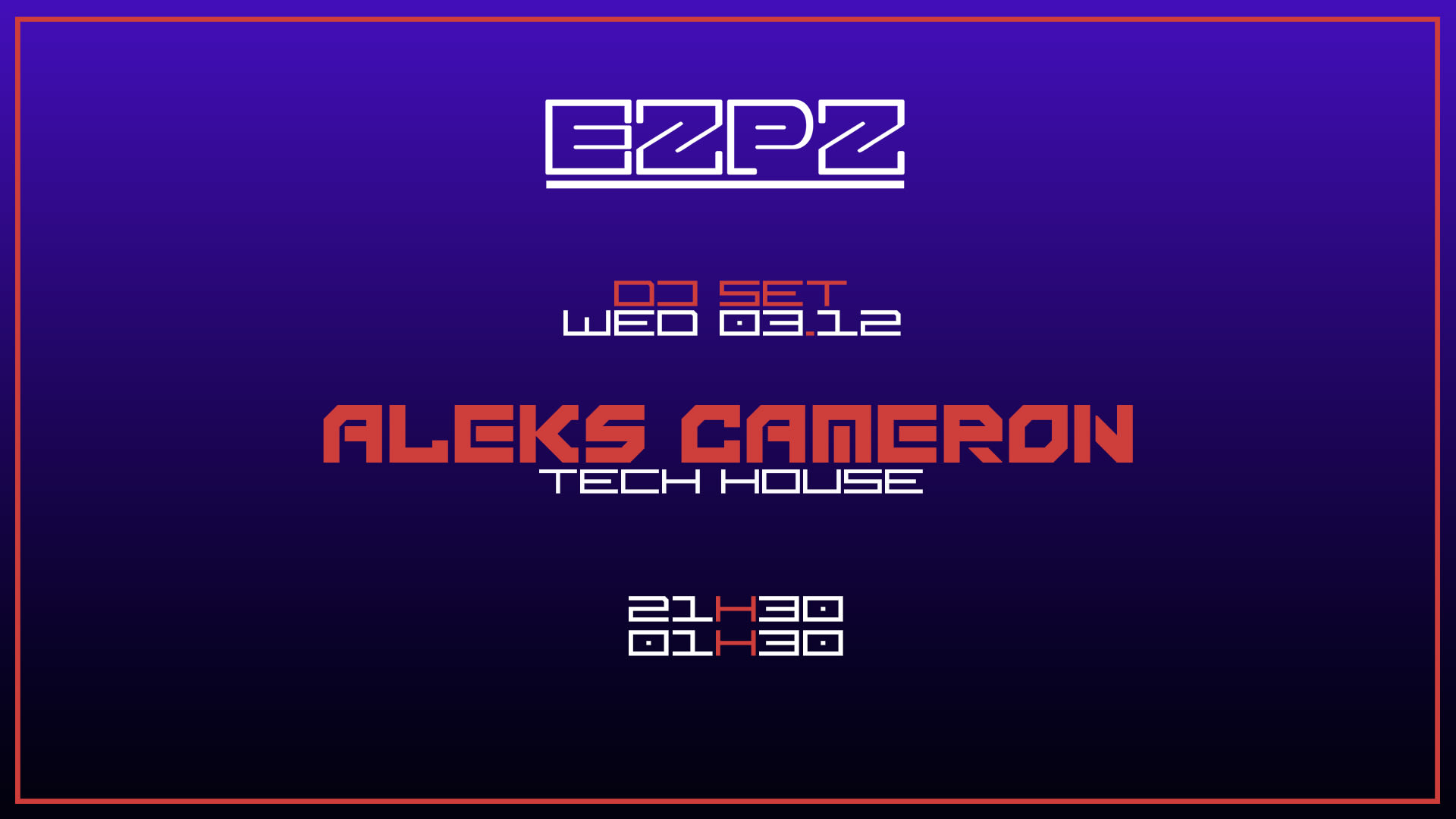 Aleks Cameron @ Ezpz