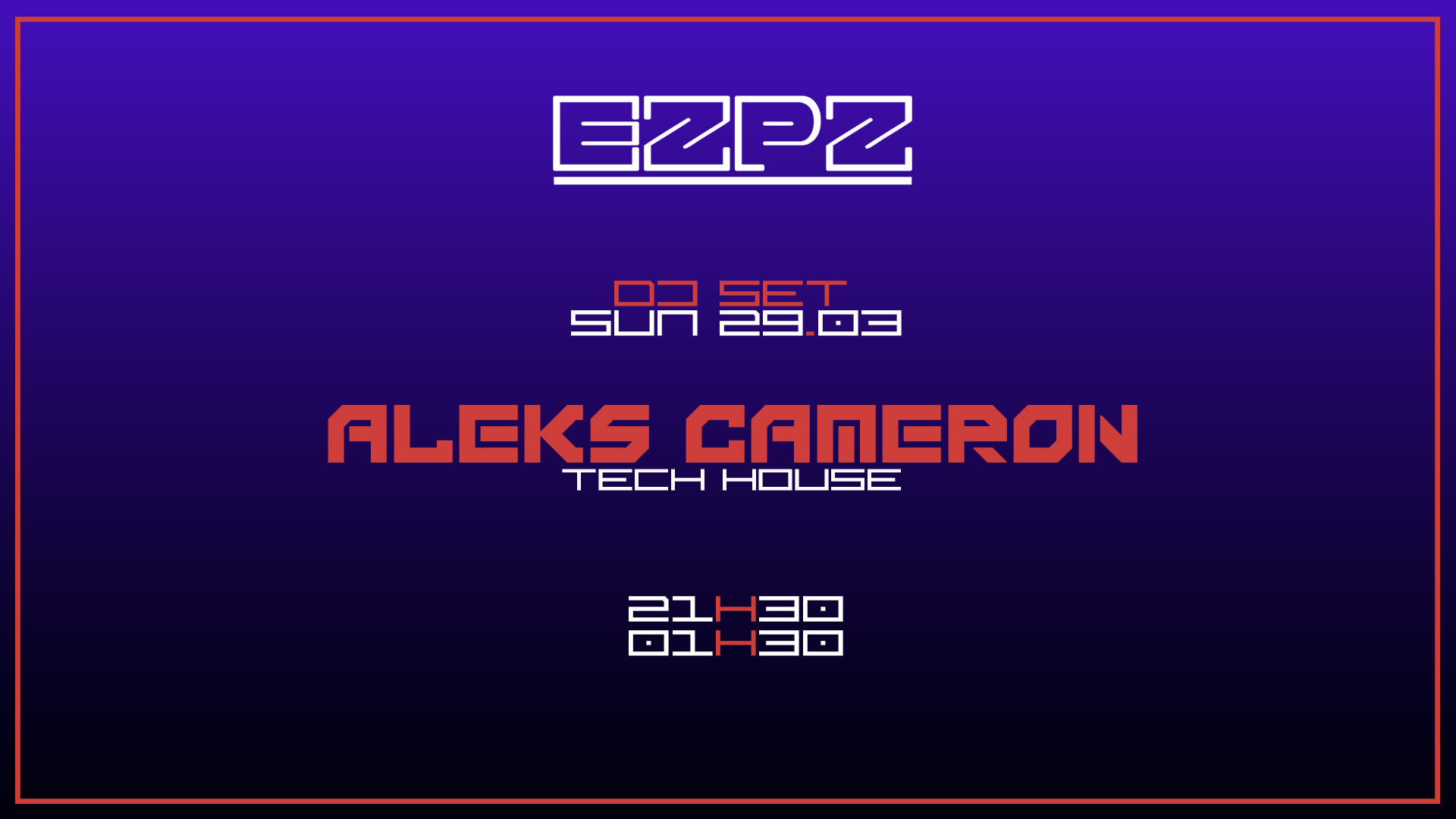 Aleks Cameron @ Ezpz