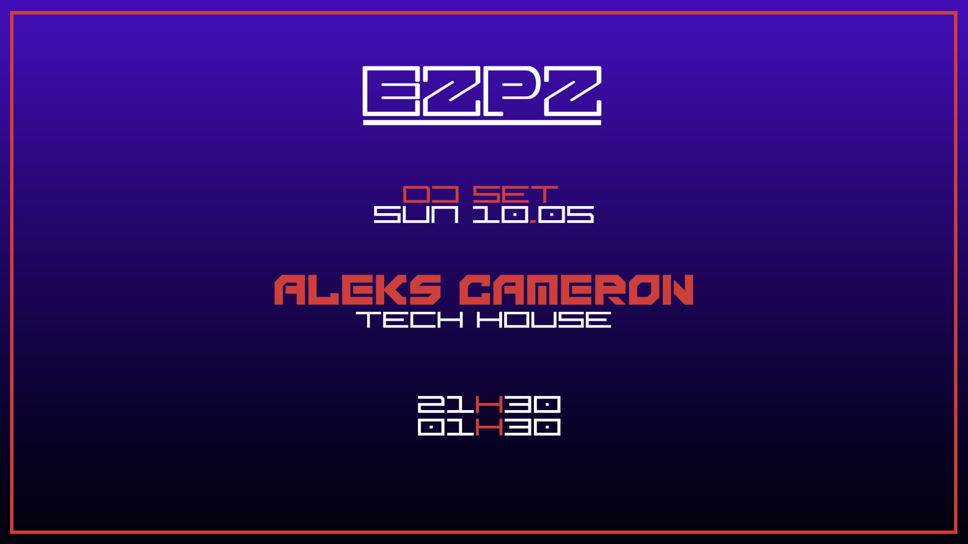 Aleks Cameron @ Ezpz 4