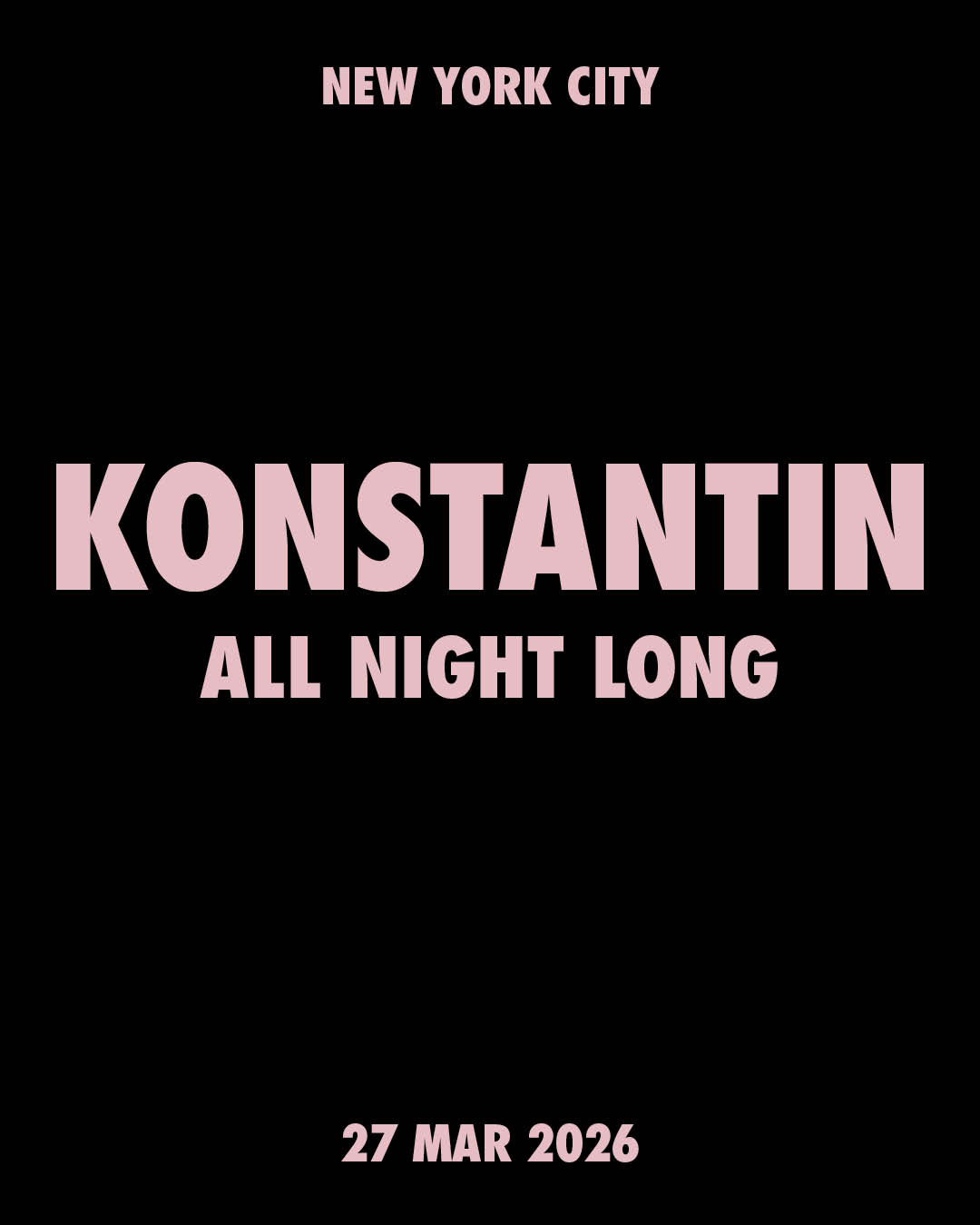 Resolute With Konstantin (All-Night Long)