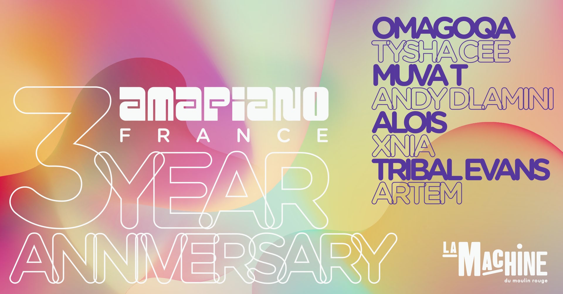 Amapiano France : 3 Year Anniversary