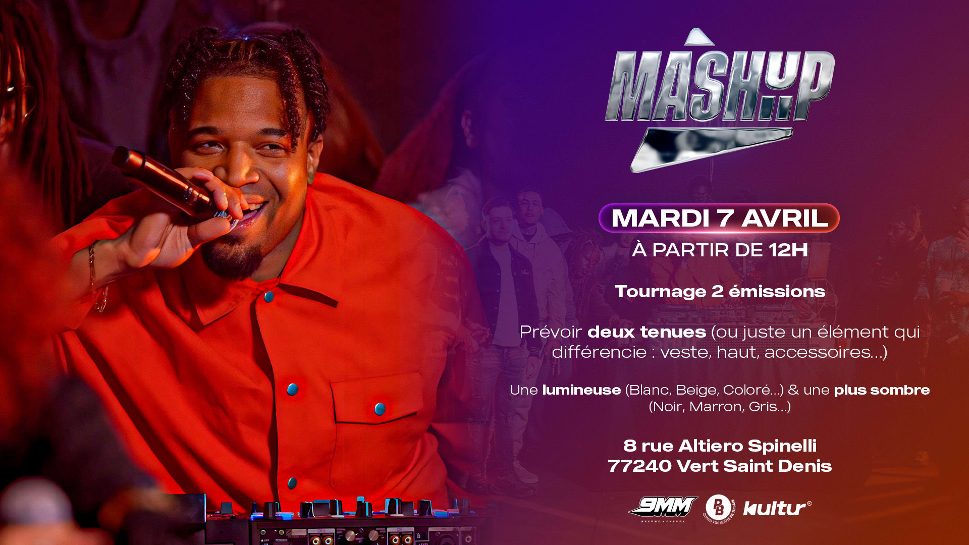 Mashup - Public Live Session (Places Limitées)