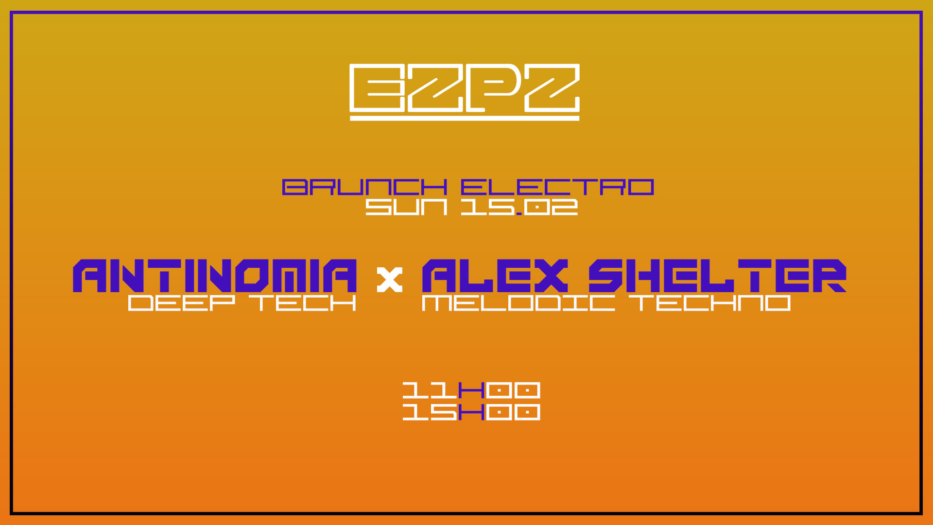 Brunch Electro @ Ezpz