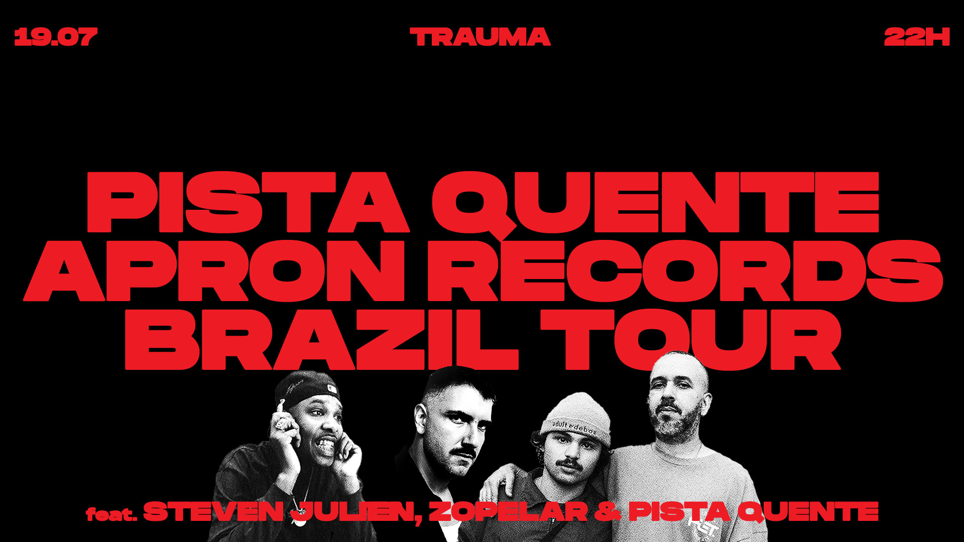 Apron X Pista Quente Br Tour (Rio De Janeiro)