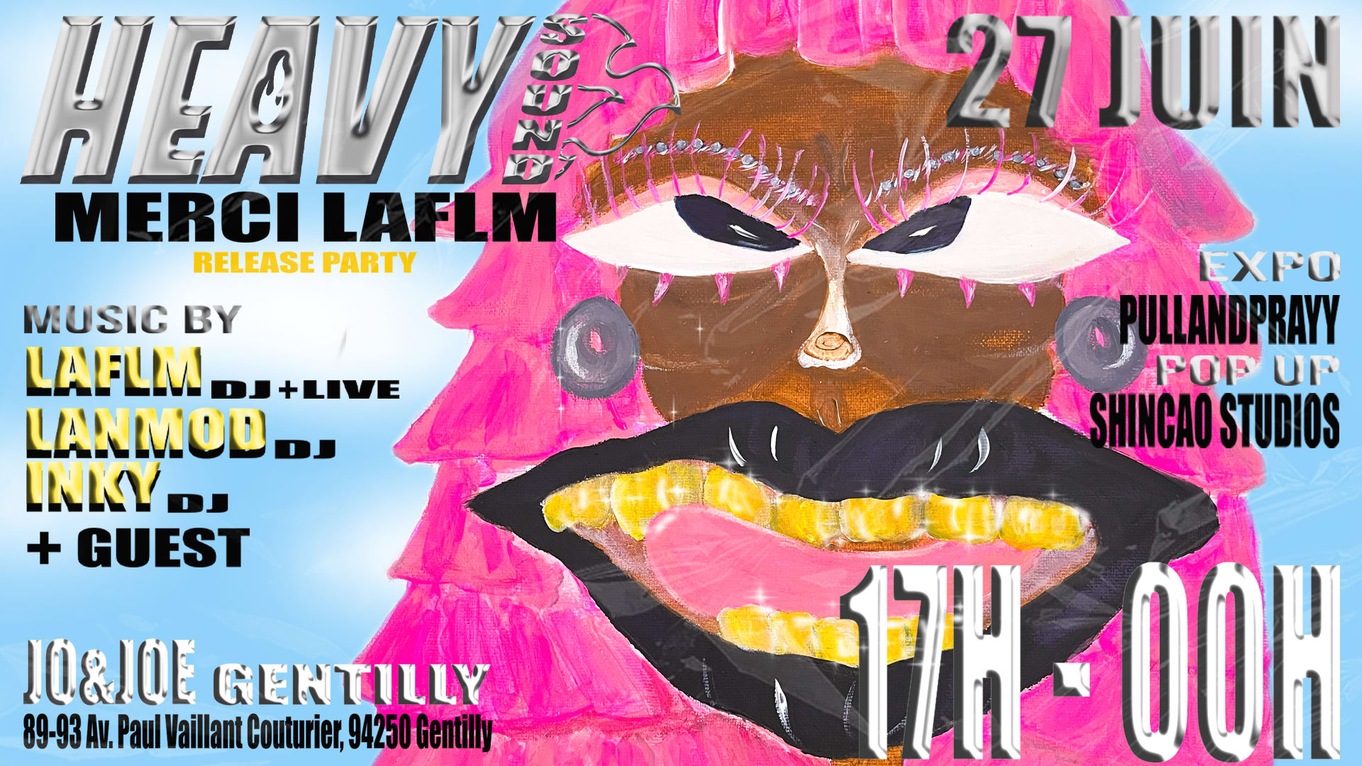 Heavy Sound : Merci Laflm Release Party