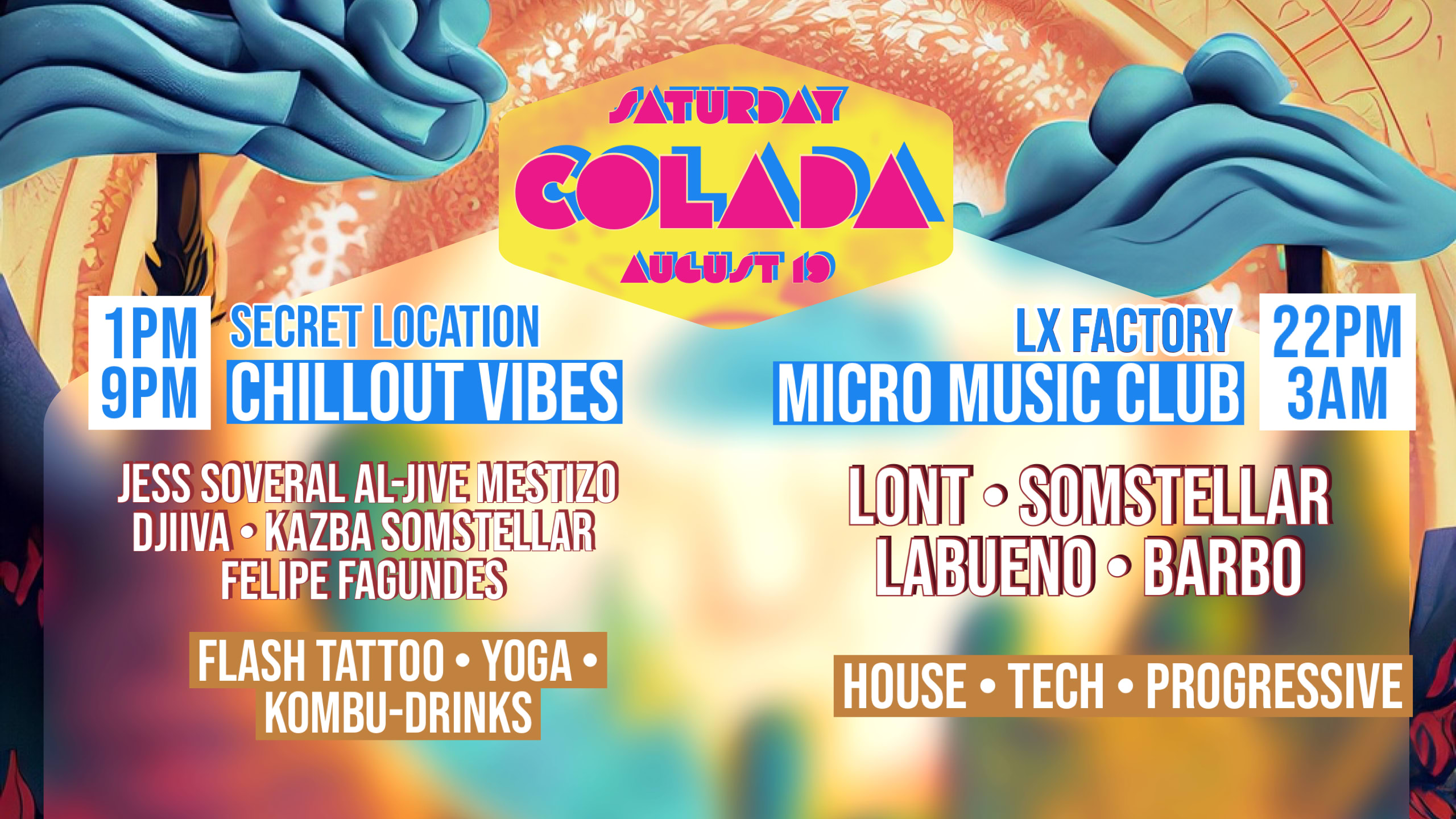 Colada Chillout Gardens & After Party