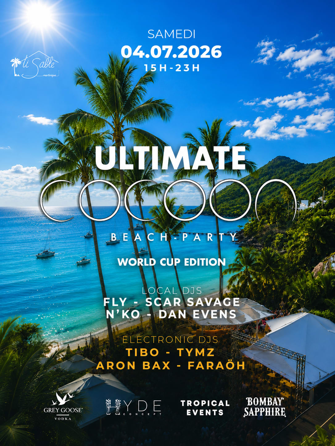 Cocoon Beach Party : Last Of The Season (World Cup Edition)