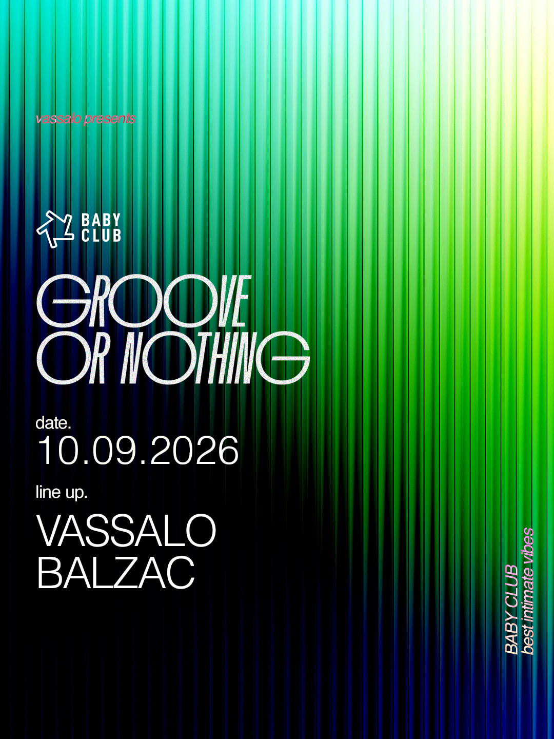 Groove Or Nothing : Vassalo + Balzac