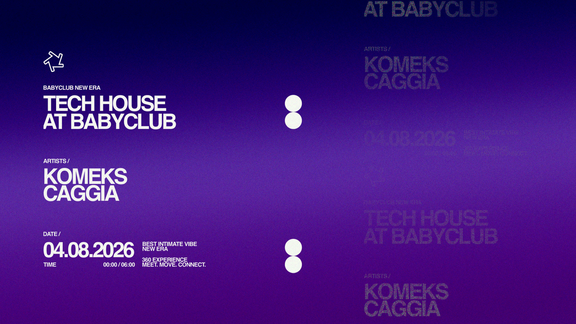 Tech House At Baby Club : Komeks + Caggia