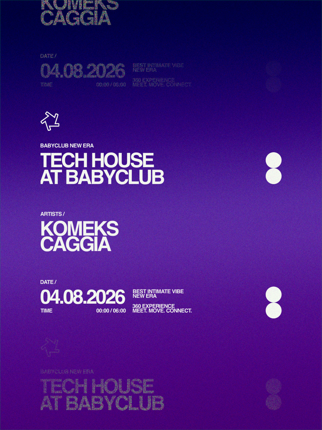 Tech House At Baby Club : Komeks + Caggia