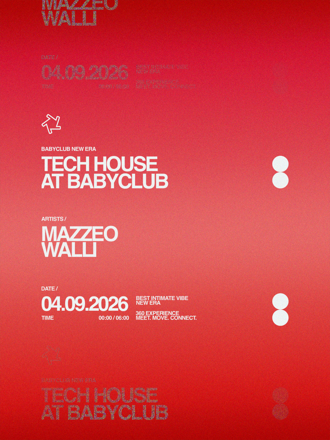 Tech House At Baby Club : Mazzeo + Walli