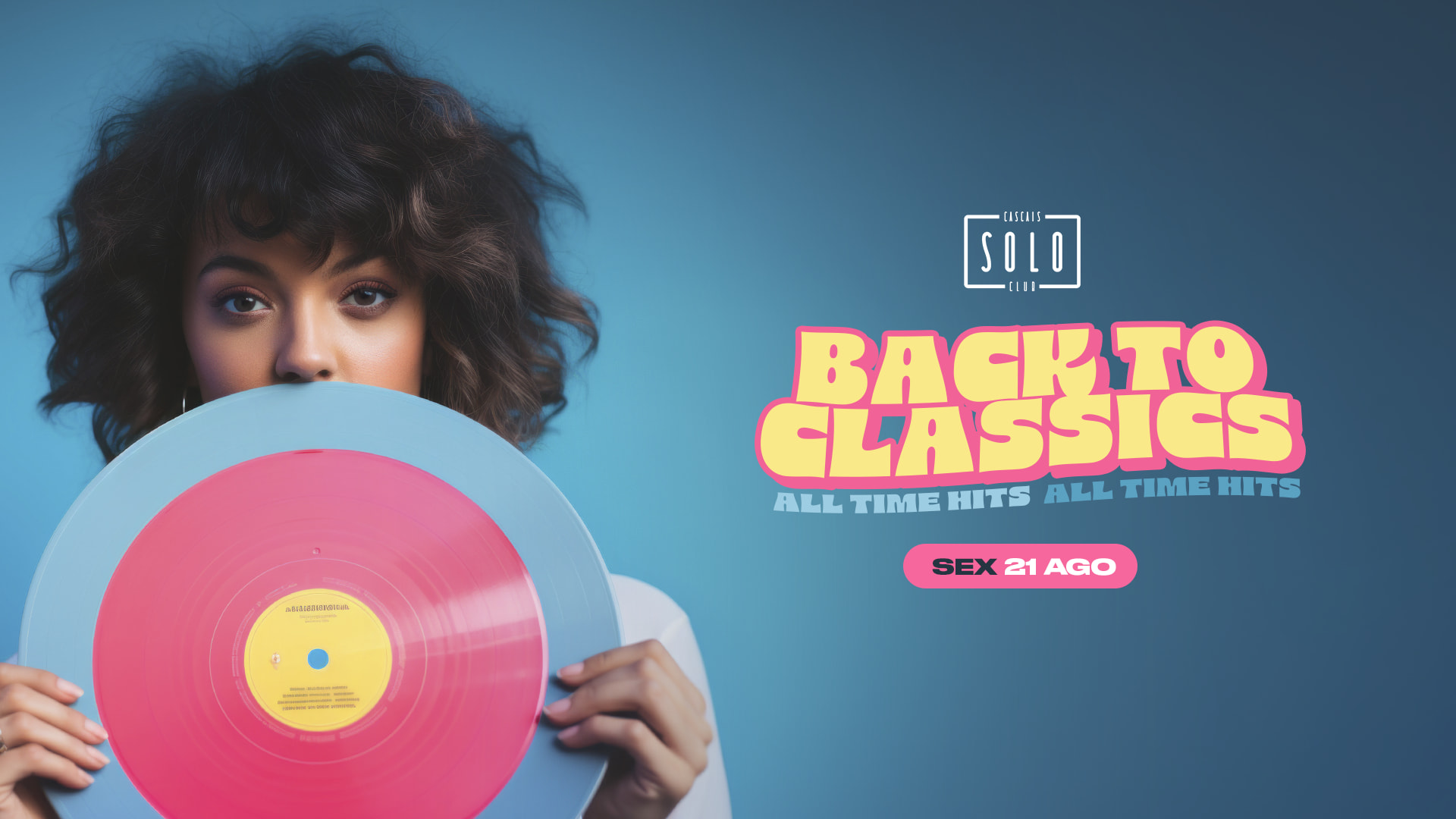 21 Agosto Sexta - Back 2 Classics C/ Dj Thomas