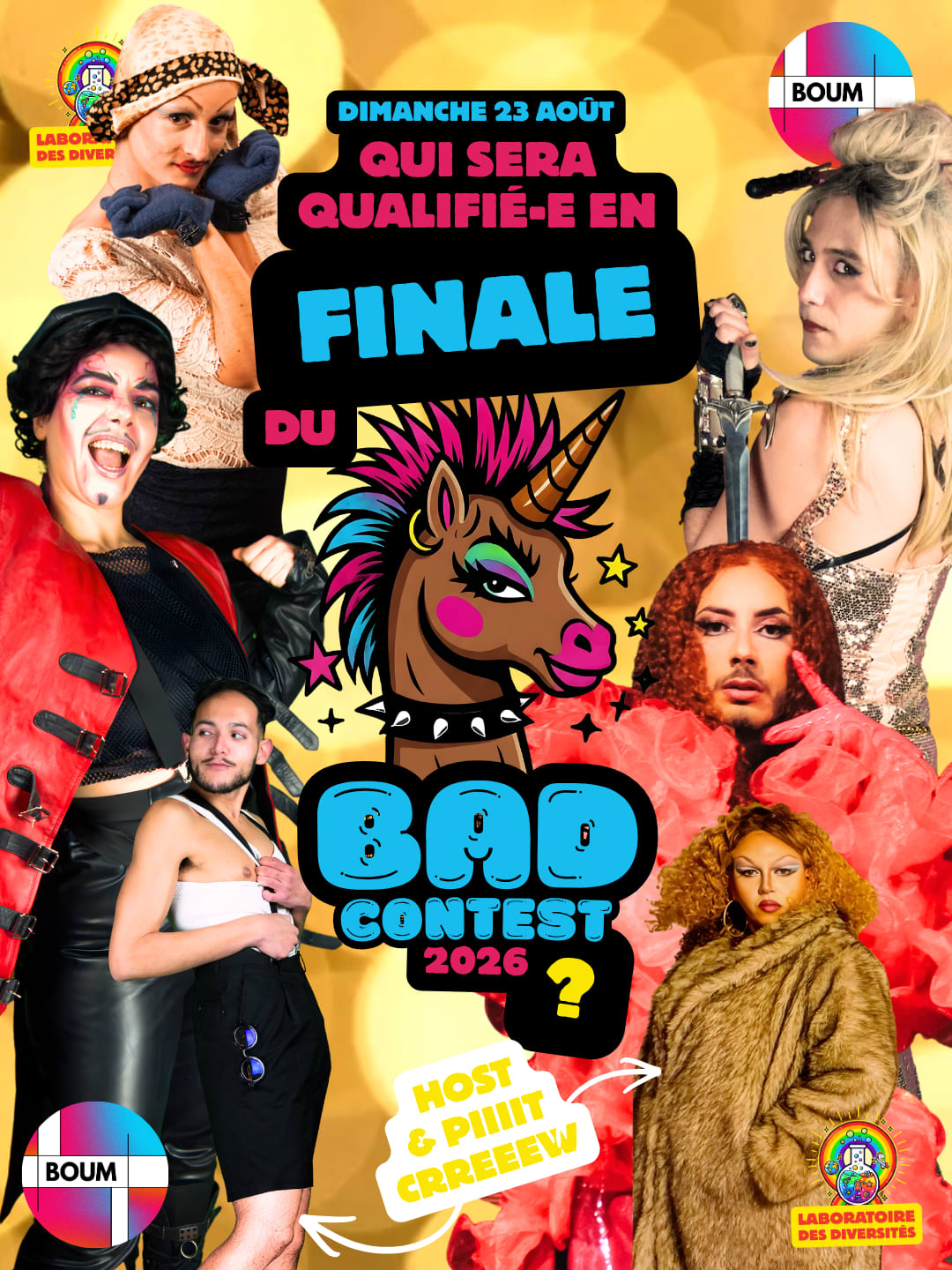 Boum Academy Drag Contest 2026 -Bad Contest-Tiers De Finales