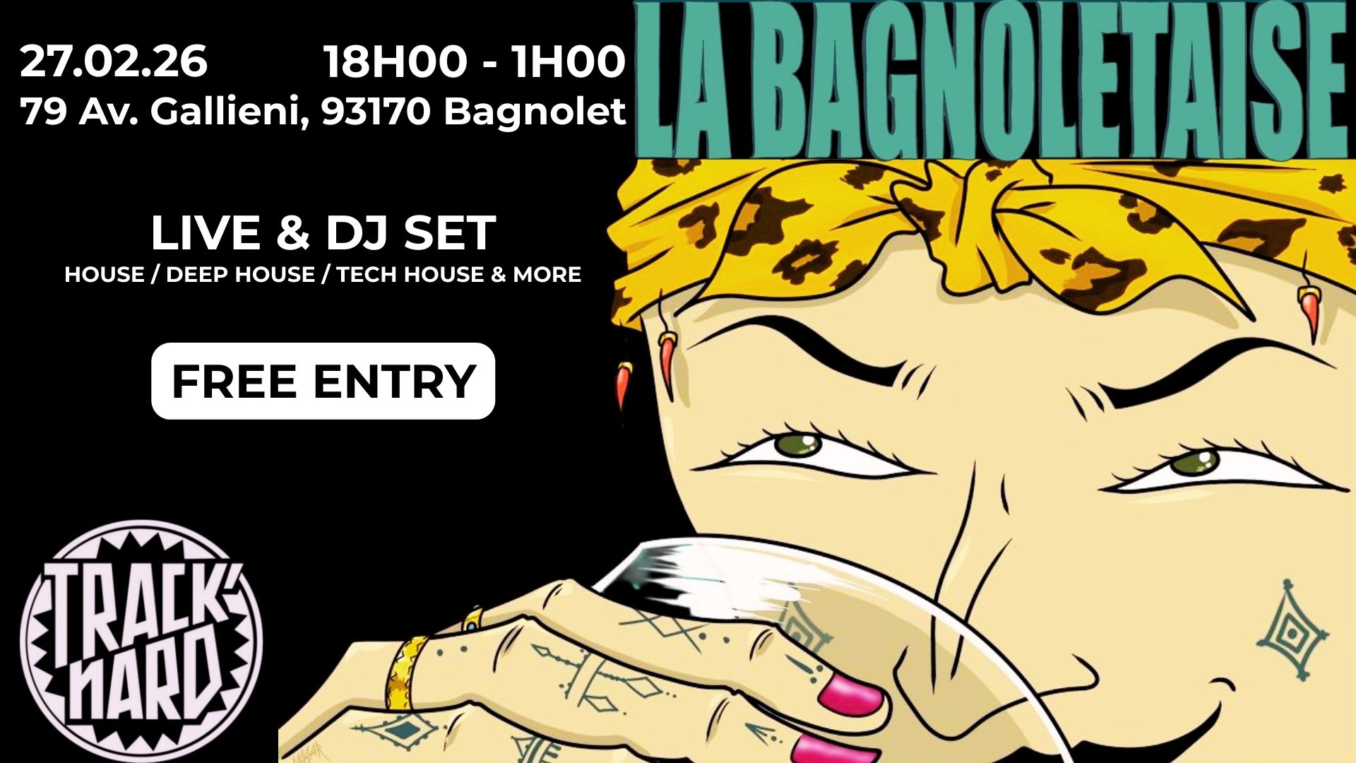 La Bagnoletaise X Track'nard