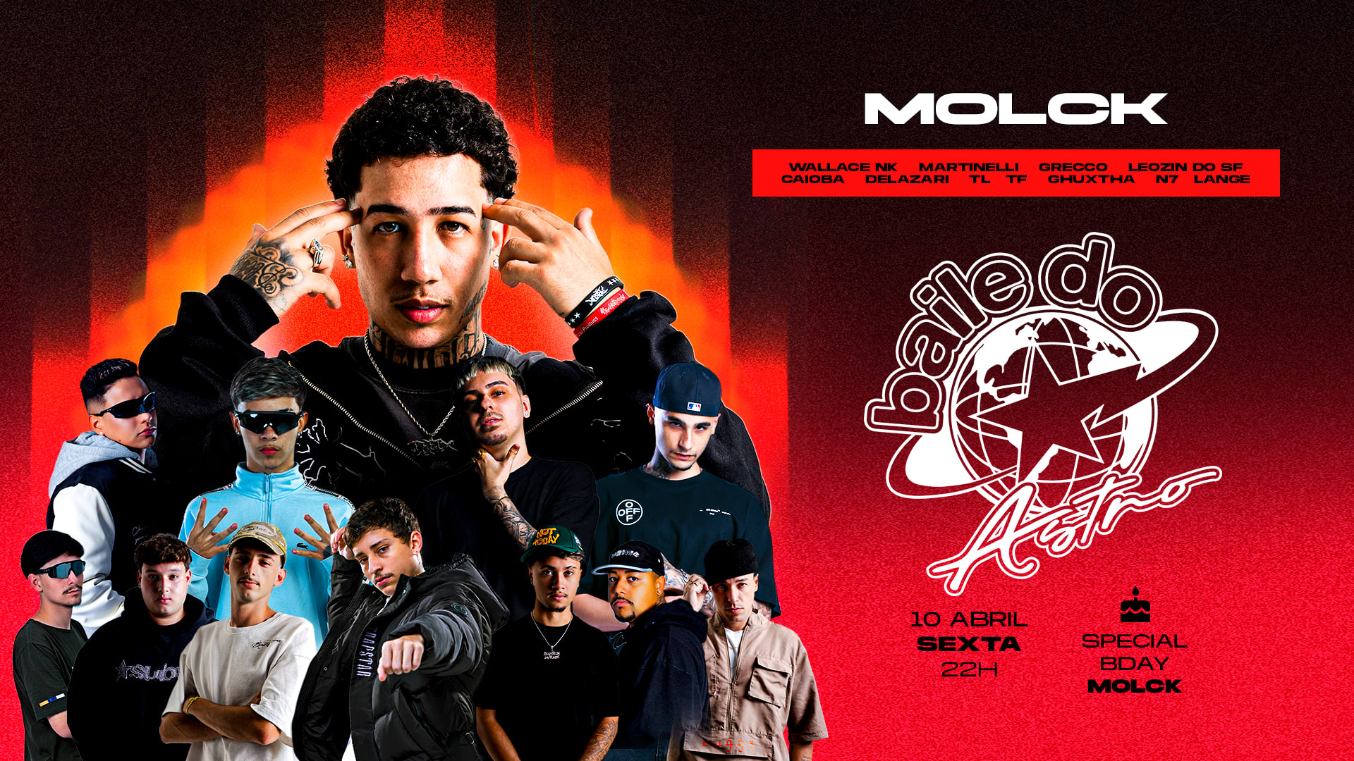 Baile Do Astro - B-Day Molck