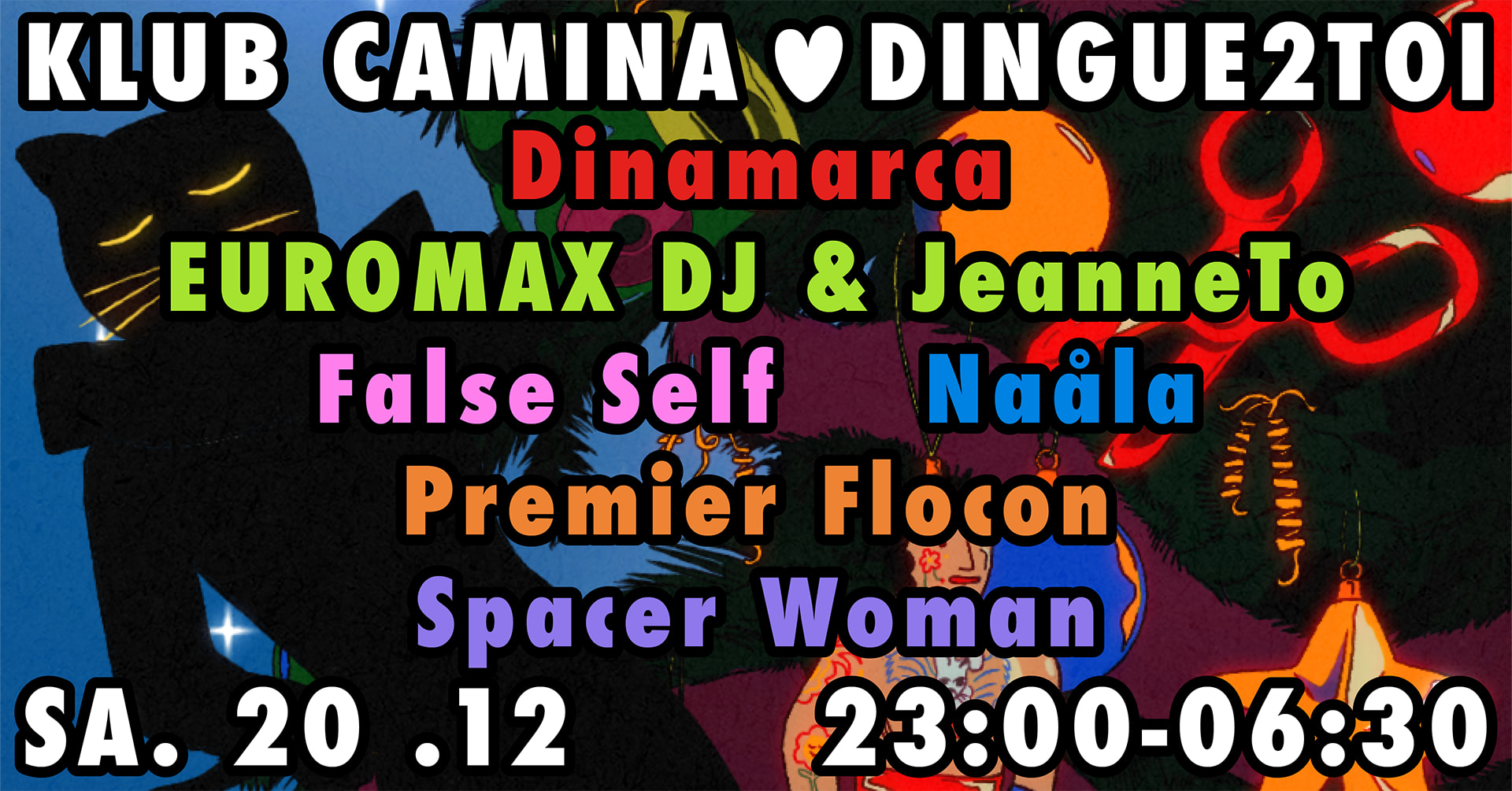 Klub Camina Dingue 2 Toi [Dinamarca, Spacer Woman, &+]