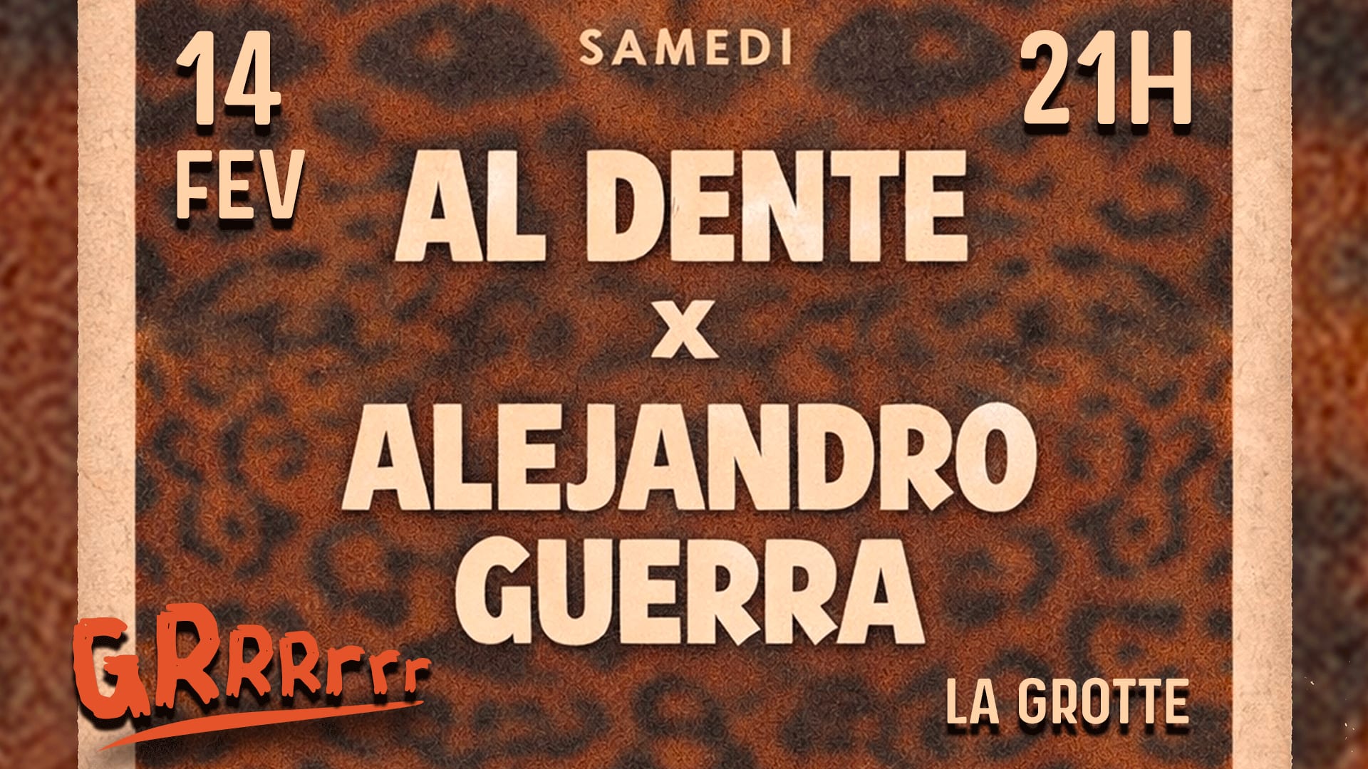 Al Dente X Saxo Alejandro Guerra - Serre Che - La Grotte