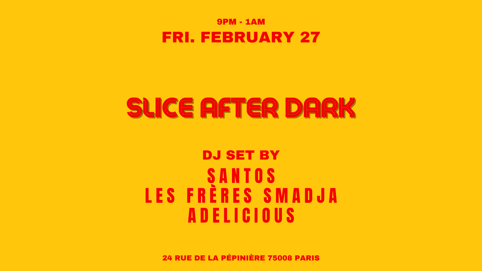 Adelicious & Friends @Slice Pizza Club