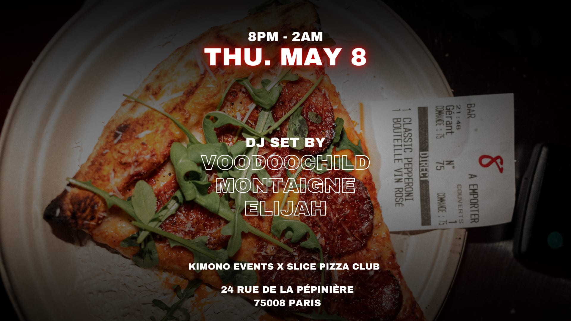 Kimono Events X Slice Pizza Club