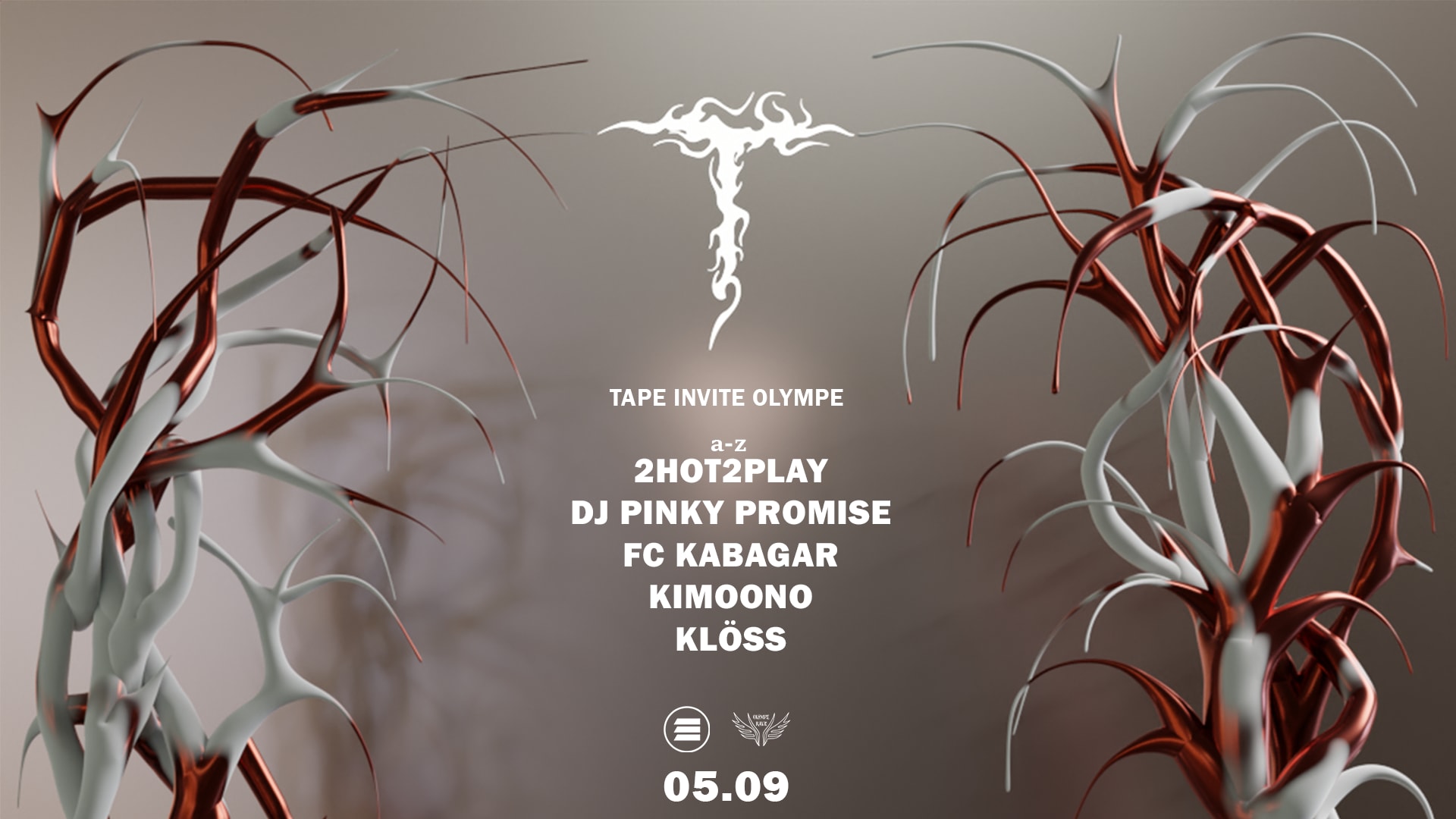 Tape Invite Olympe Rave