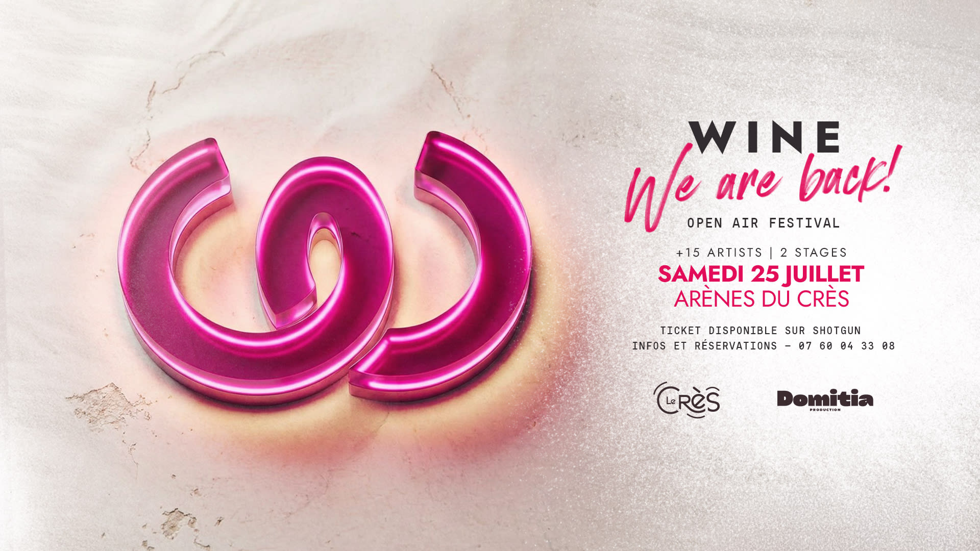 Wine Open Air Festival - Arènes Du Crès