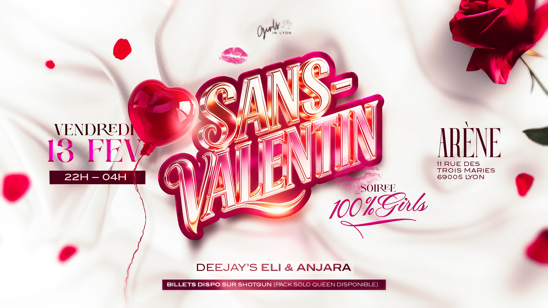 Sans-Valentin 100% Girls